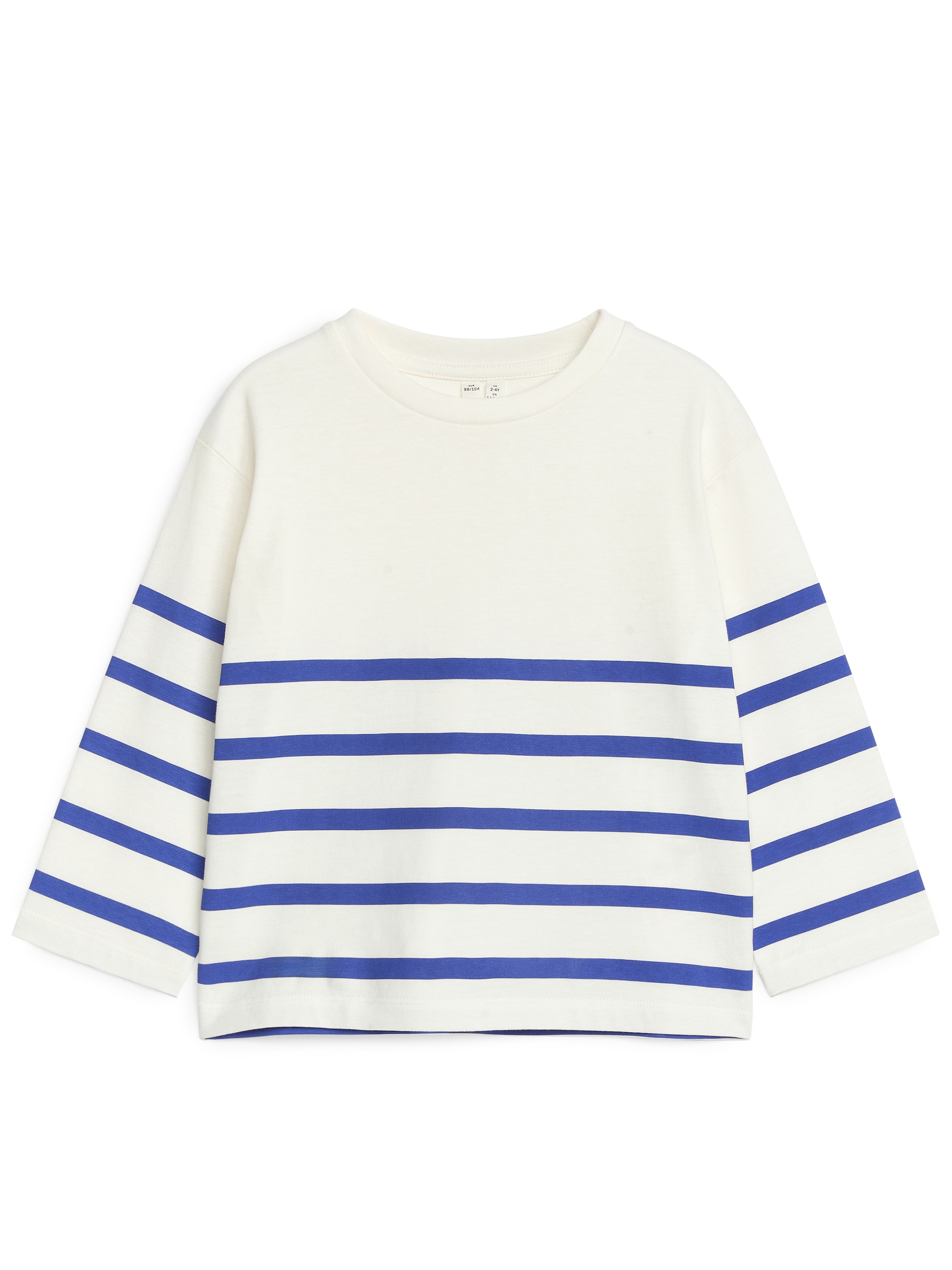 Zobrazit větší obrázek: Tričko s dlouhým rukávem - White/Blue - DĚTI | H&M CZ 1