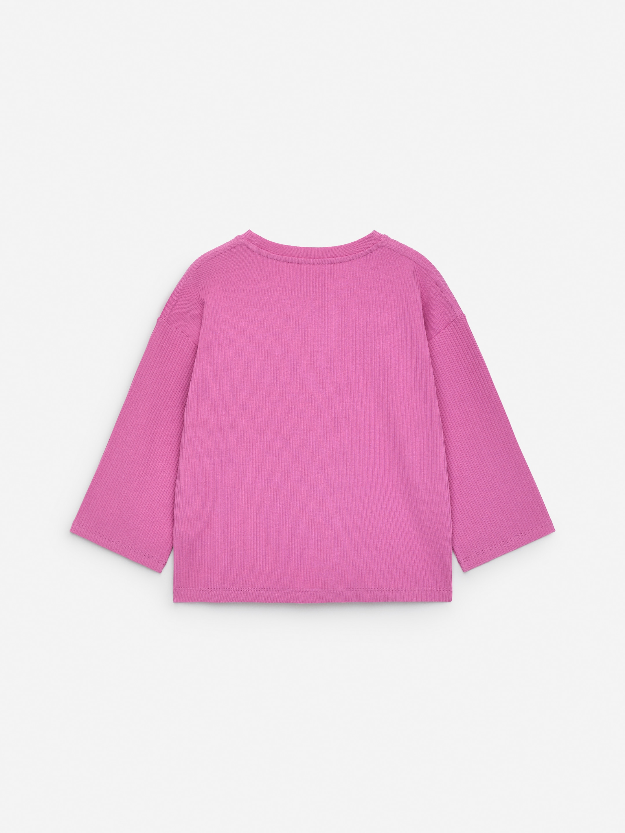 Geripptes Langarmshirt - Rosa - Regular Fit - Kinder - StillMedia/DescriptiveStillLife - 2