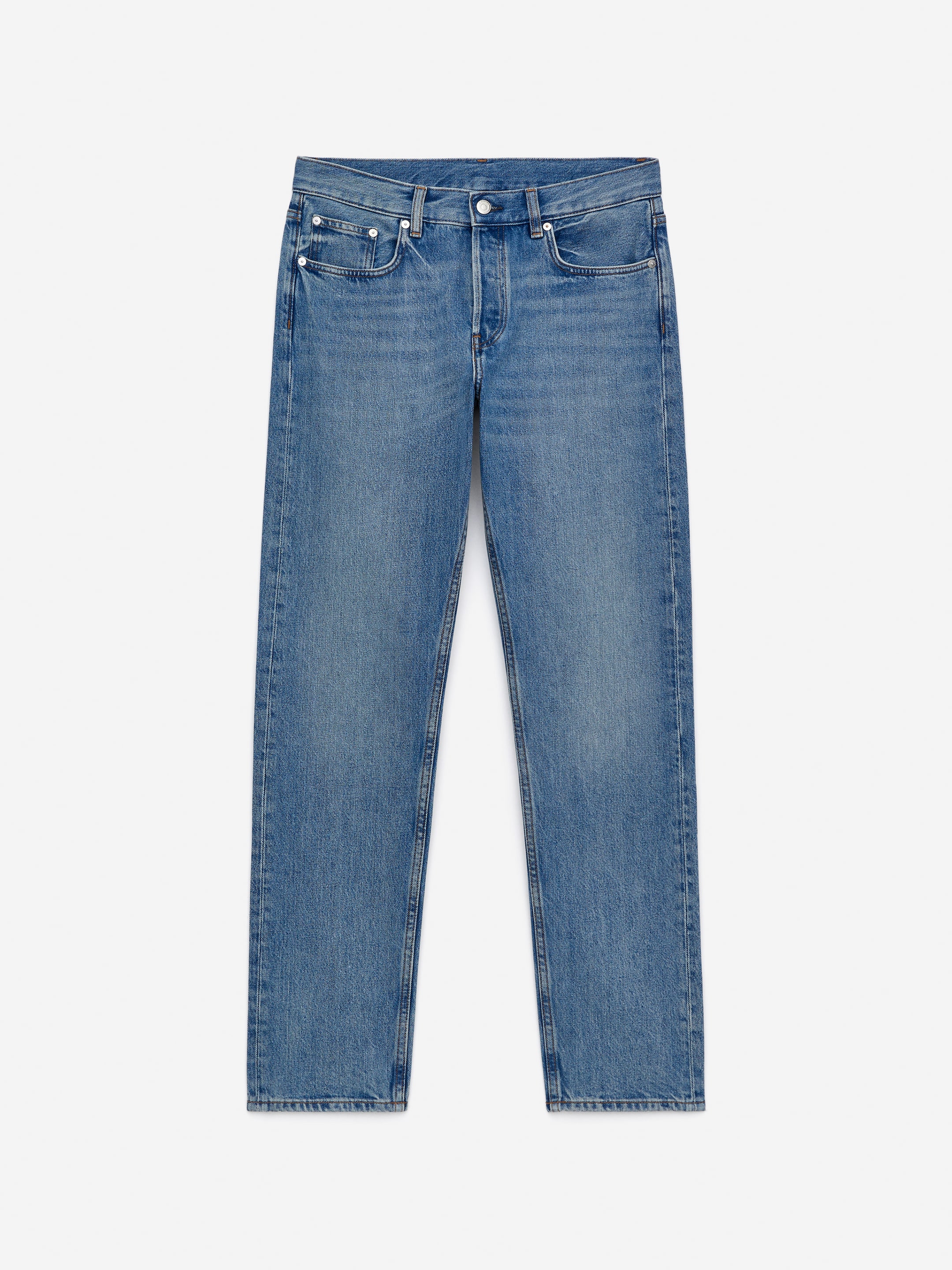 Zobacz większy obraz: Proste jeansy PARK - Niebieski - ON | H&M PL 5