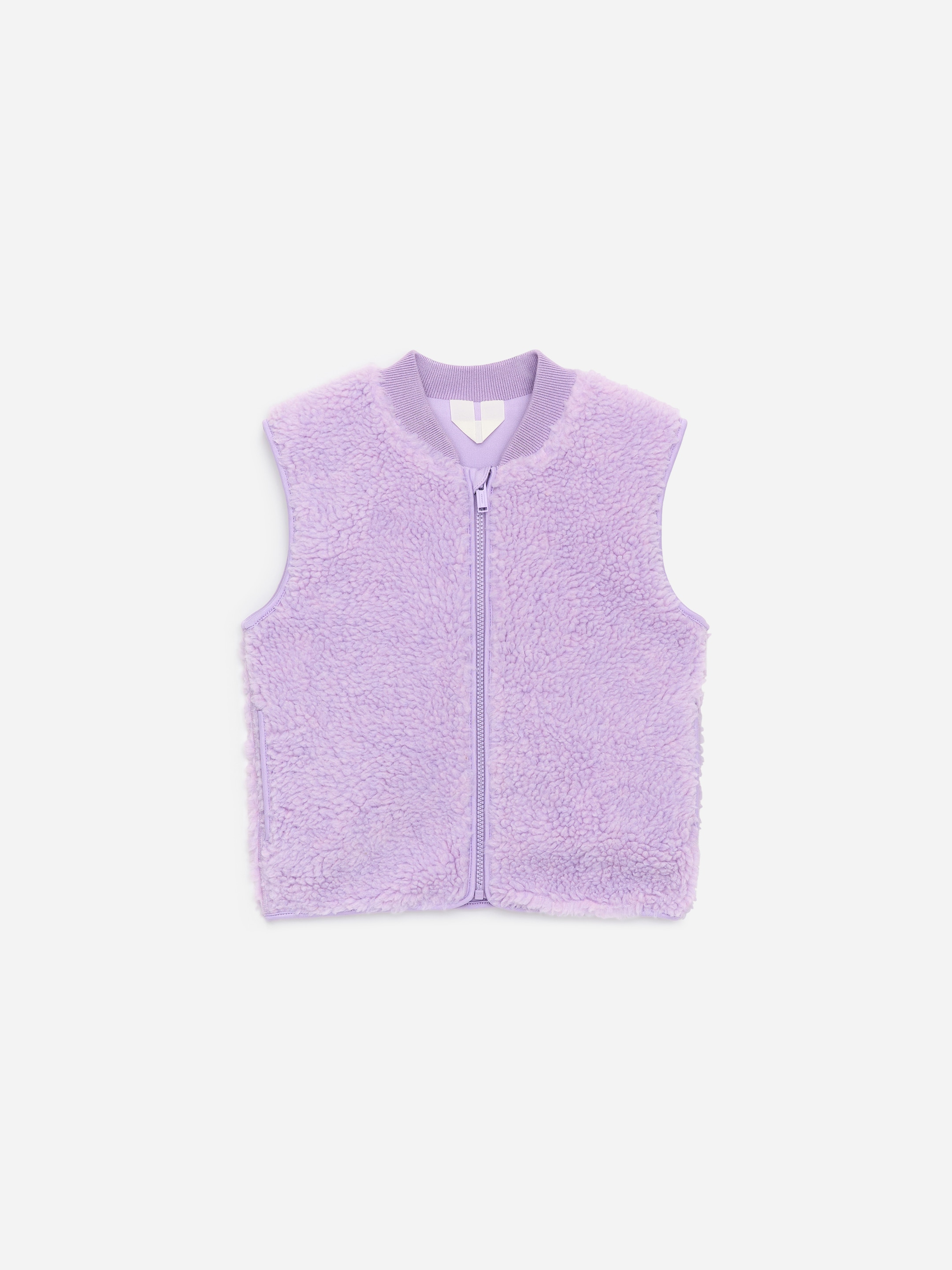Pile Vest-#BFAED2-18011