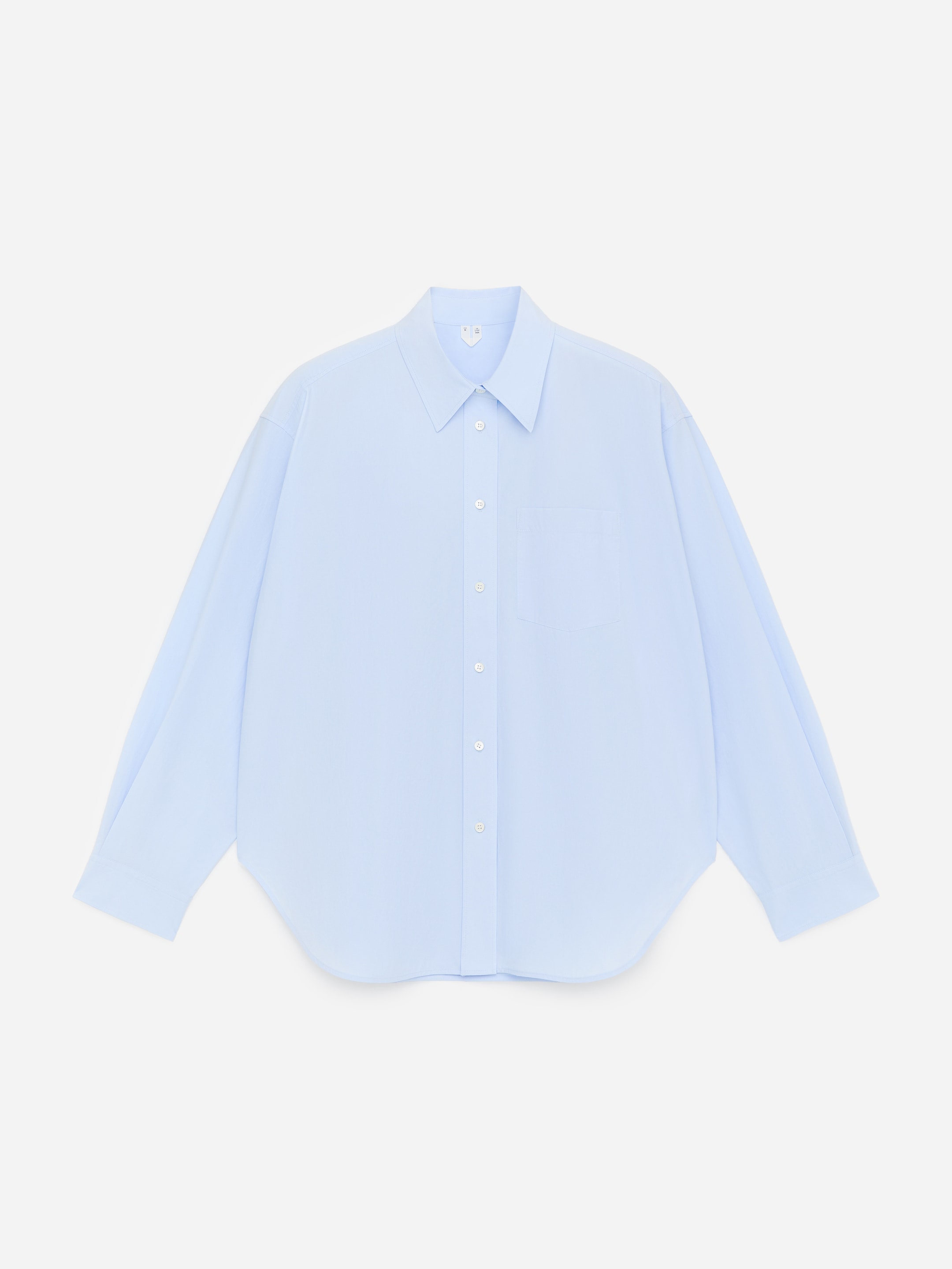 Cotton Shirt-Blue-18133