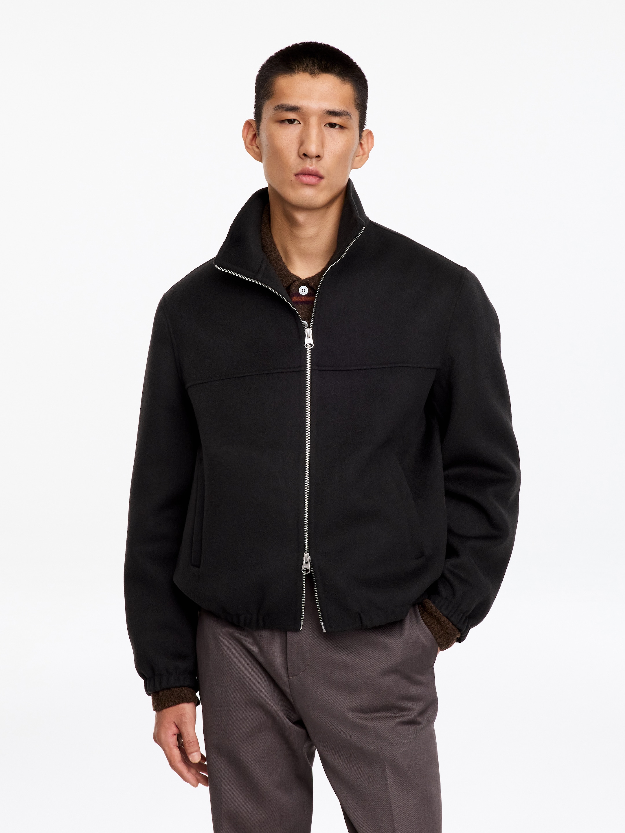 Doublé Blouson - Black - Regular fit - men - StillMedia/Lookbook - 3