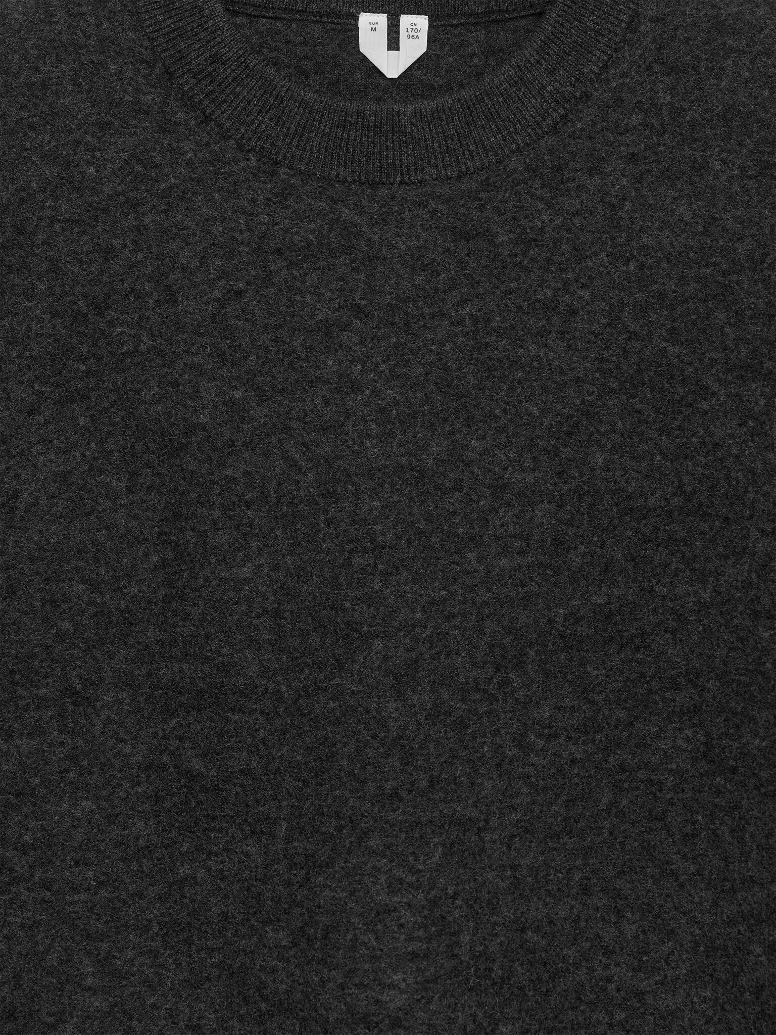 Pull en laine bouillie - Gris foncé chiné/Rose poudré - 6