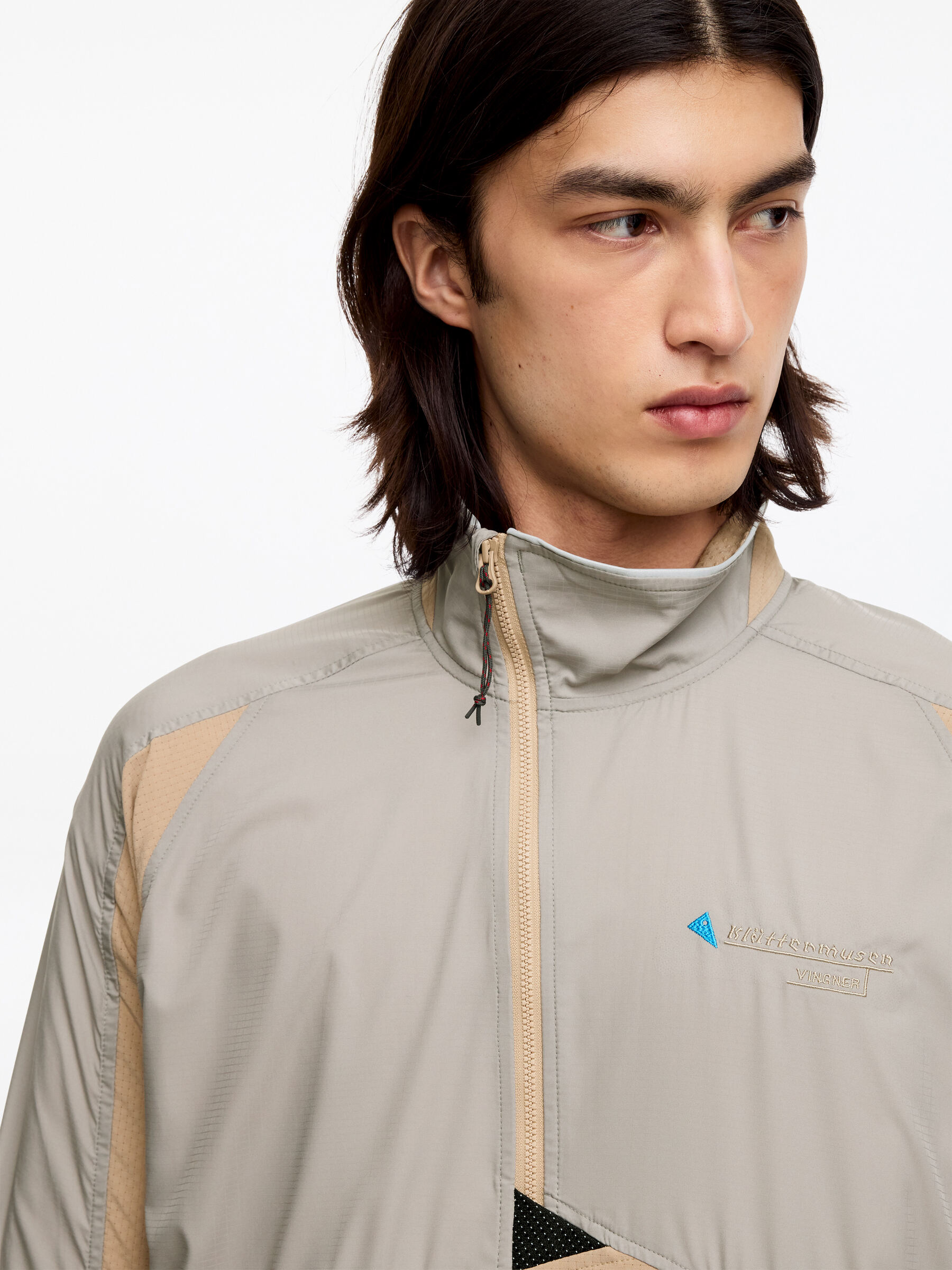 Anorak Vigner Klättermusen - Gris cresta-duna - Corte estándar - Men - StillMedia/Lookbook - 5