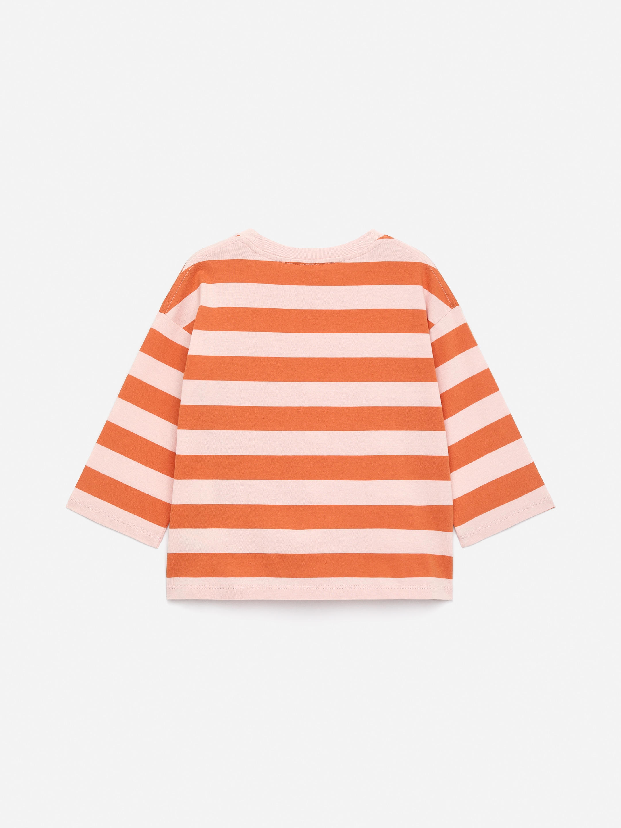 View larger image: Long-Sleeved T-Shirt - Pink/Orange - Kids | H&M GB 2