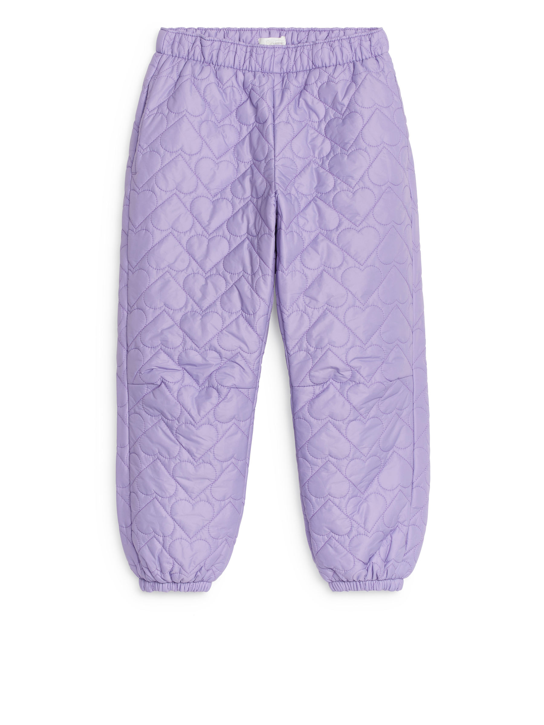 Quilted Trousers - Lilac - Regular fit - Children - StillMedia/DescriptiveStillLife - 1