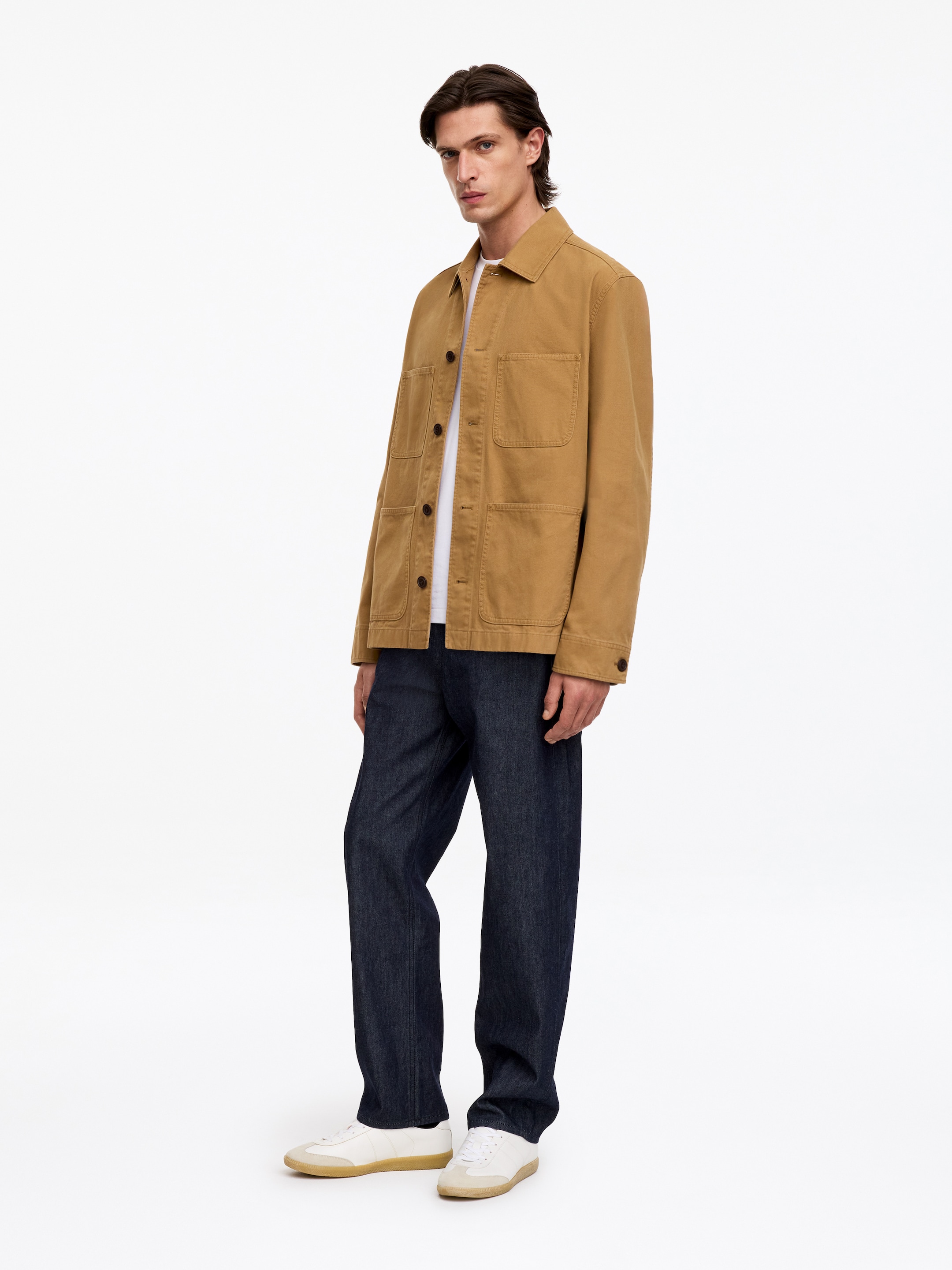 Utility Overshirt - Khaki - Regular fit - men - StillMedia/Lookbook - 5