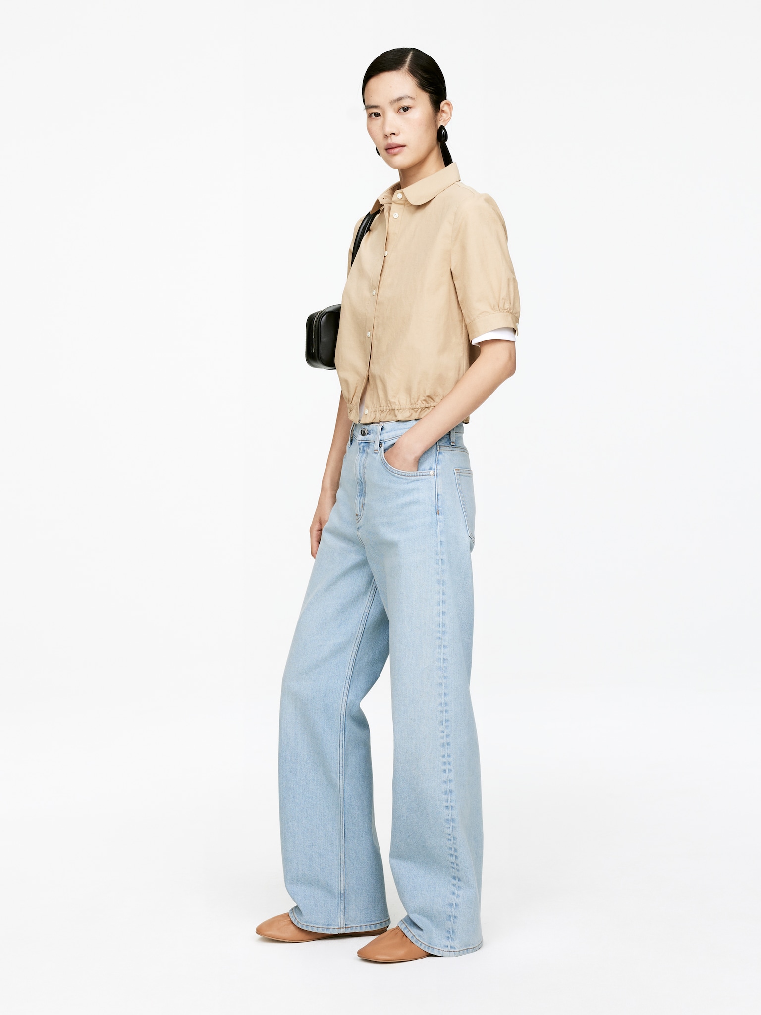 LUPINE Flared Jeans - Blue/Burgundy/Dark Blue/Dark Blue/White/Black/Dark Blue - 6