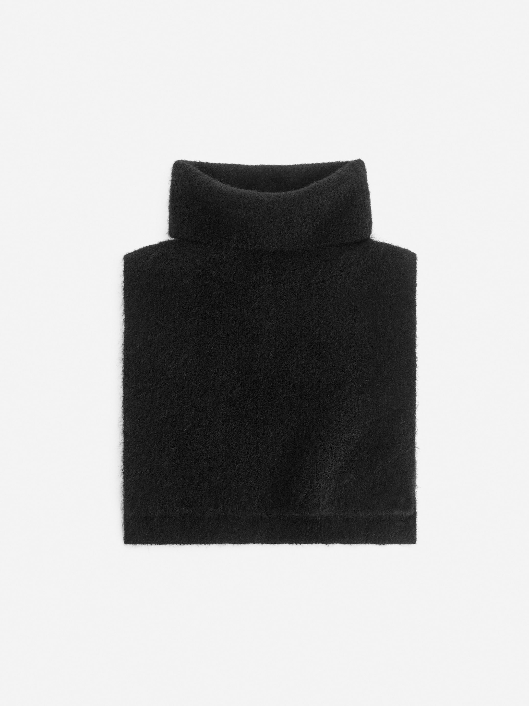 Wool-Alpaca Collar-#272628-13544