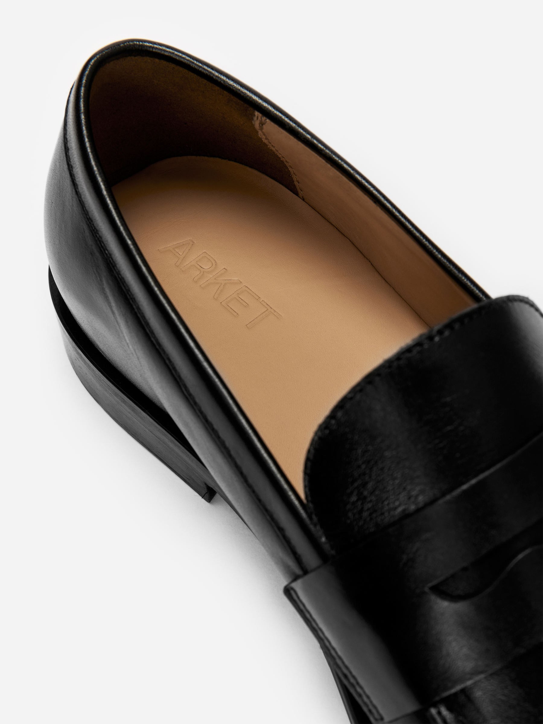 Skórzane mokasyny - Czarny - Men - StillMedia/DescriptiveDetail - 2