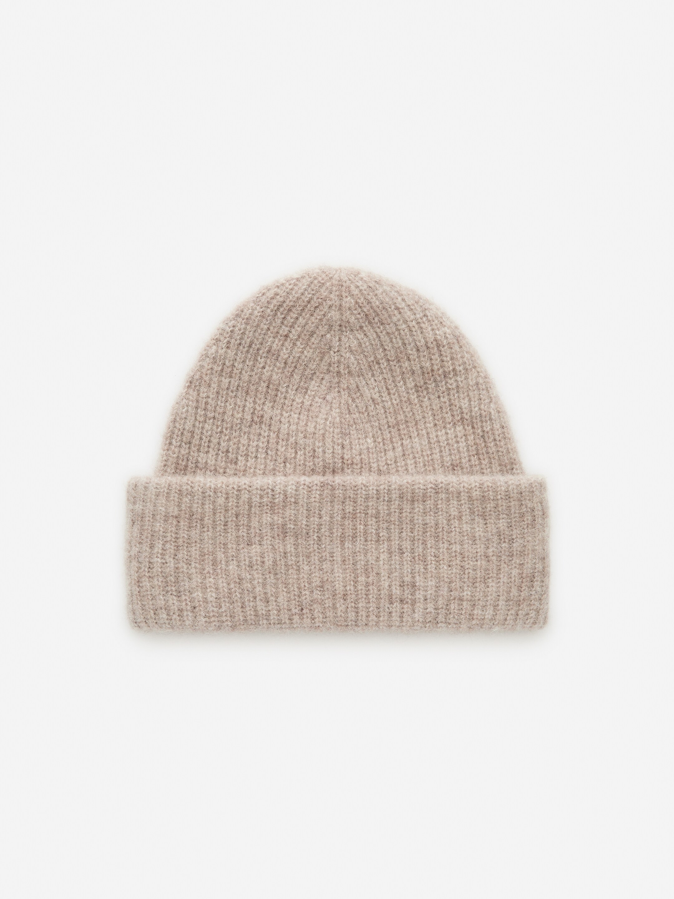 Größeres Bild anzeigen: Beanie aus Alpaka- und Merinowolle  - Beige - Ladies | H&M AT 3