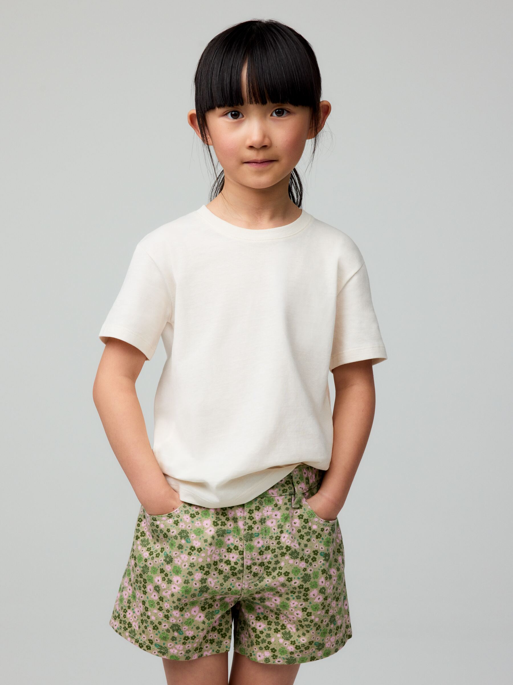 T-shirt col rond - Blanc - Regular fit - Enfant - StillMedia/Environmental - 1