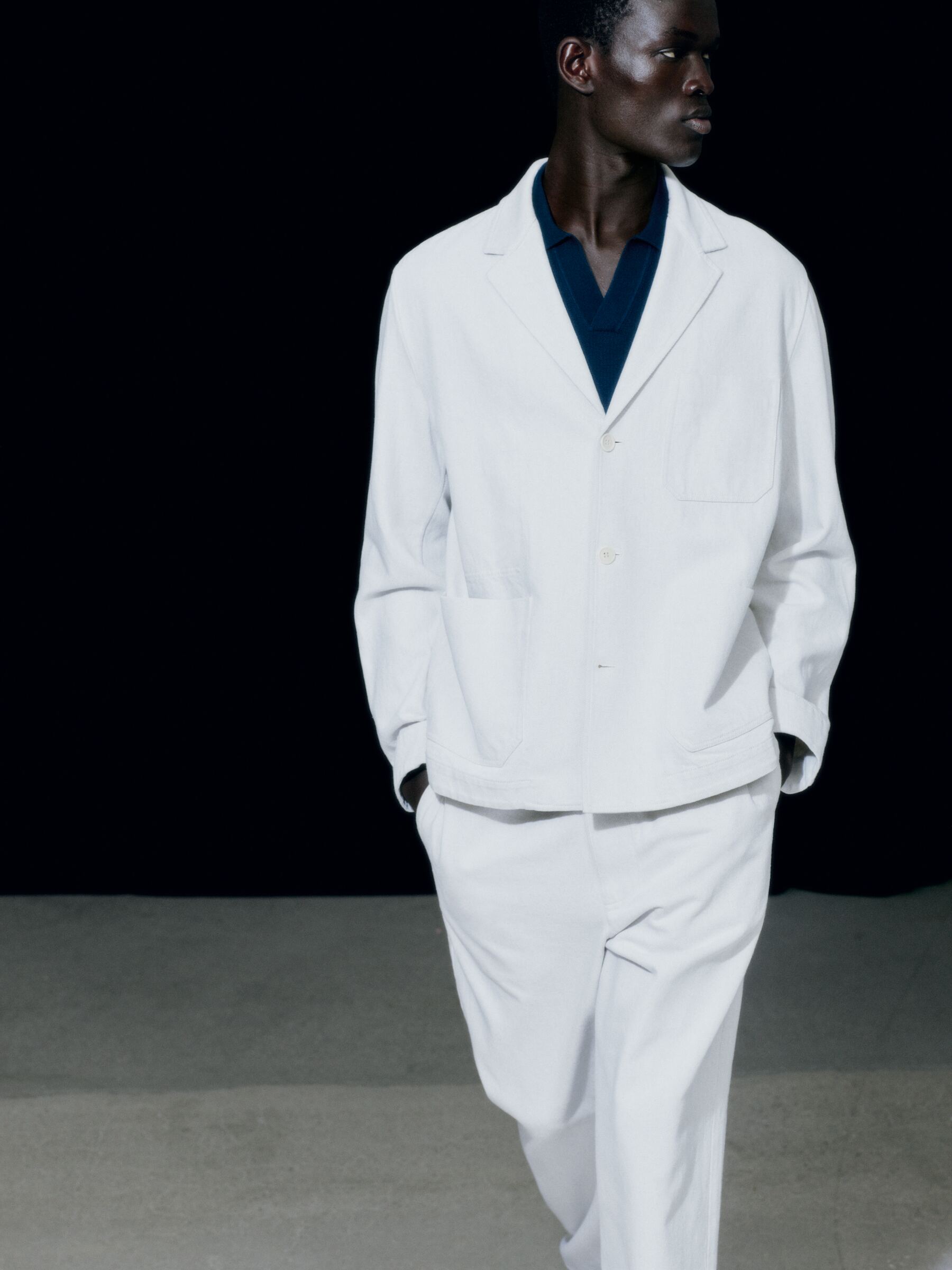 Relaxed Cotton-Linen Blazer - Beige - Relaxed fit - Men - StillMedia/Environmental - 1