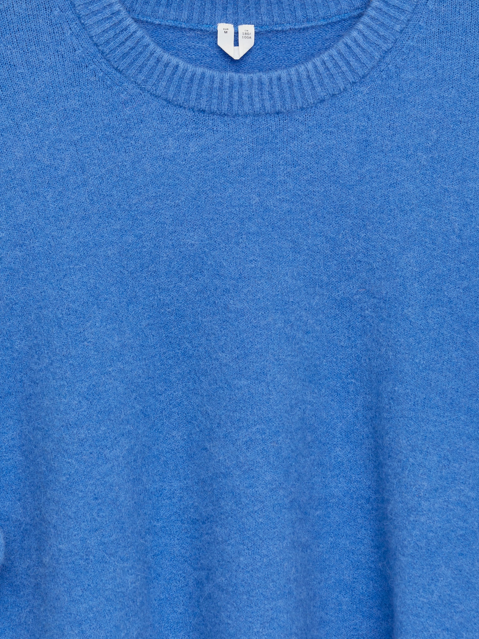 Pull en mélange de laine et d'alpaga - Bleu vif/Beige/Bleu - 2