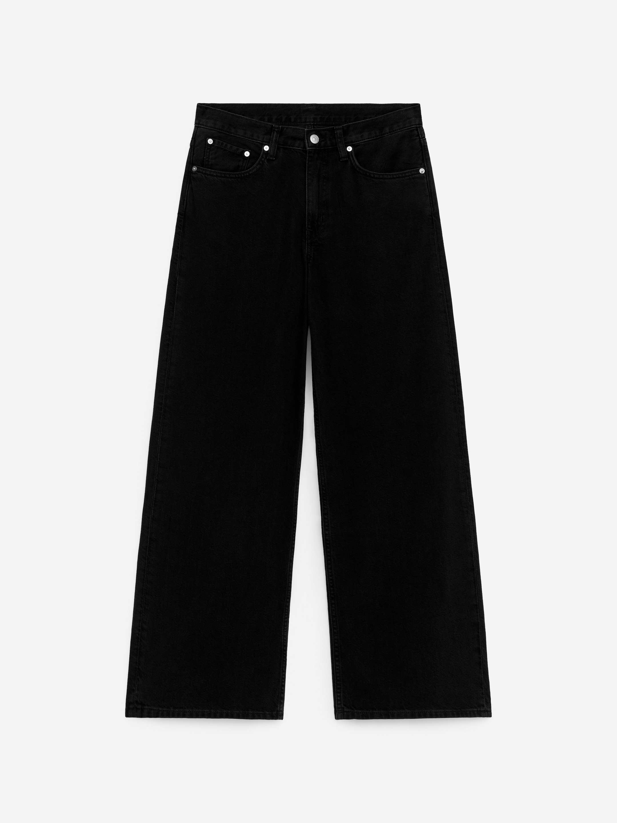 Vaqueros wide loose CLOUD-Black-17386