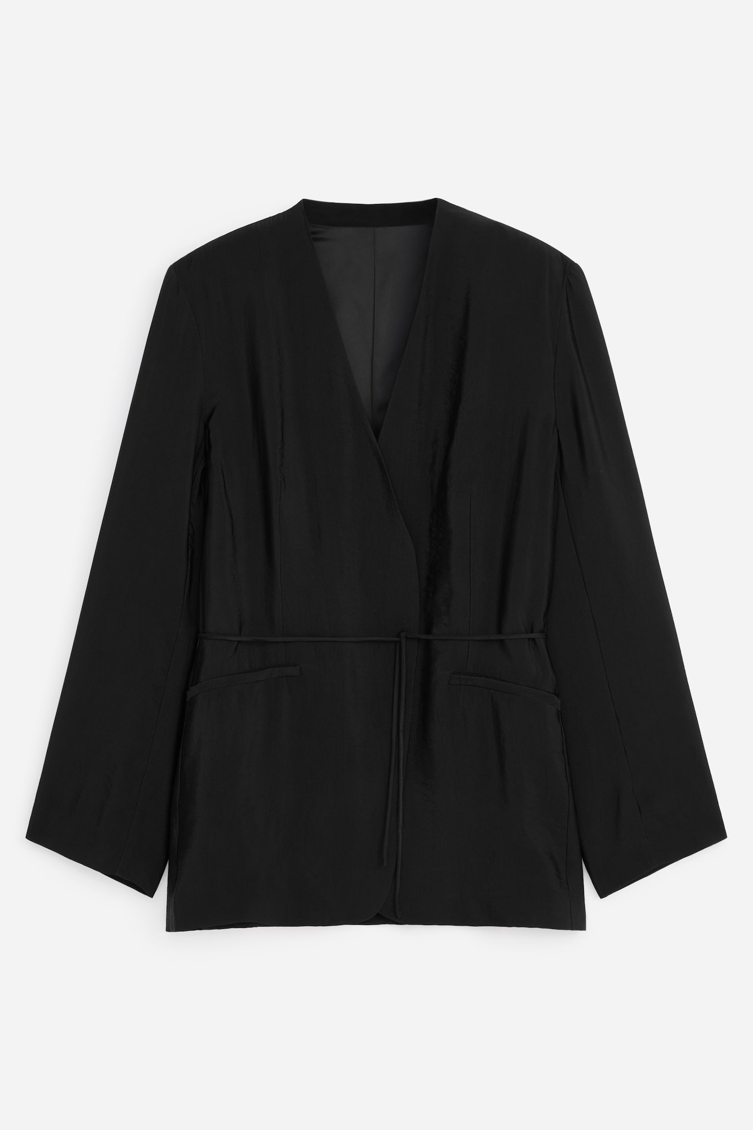 Blazer a portafoglio - Nero - 1
