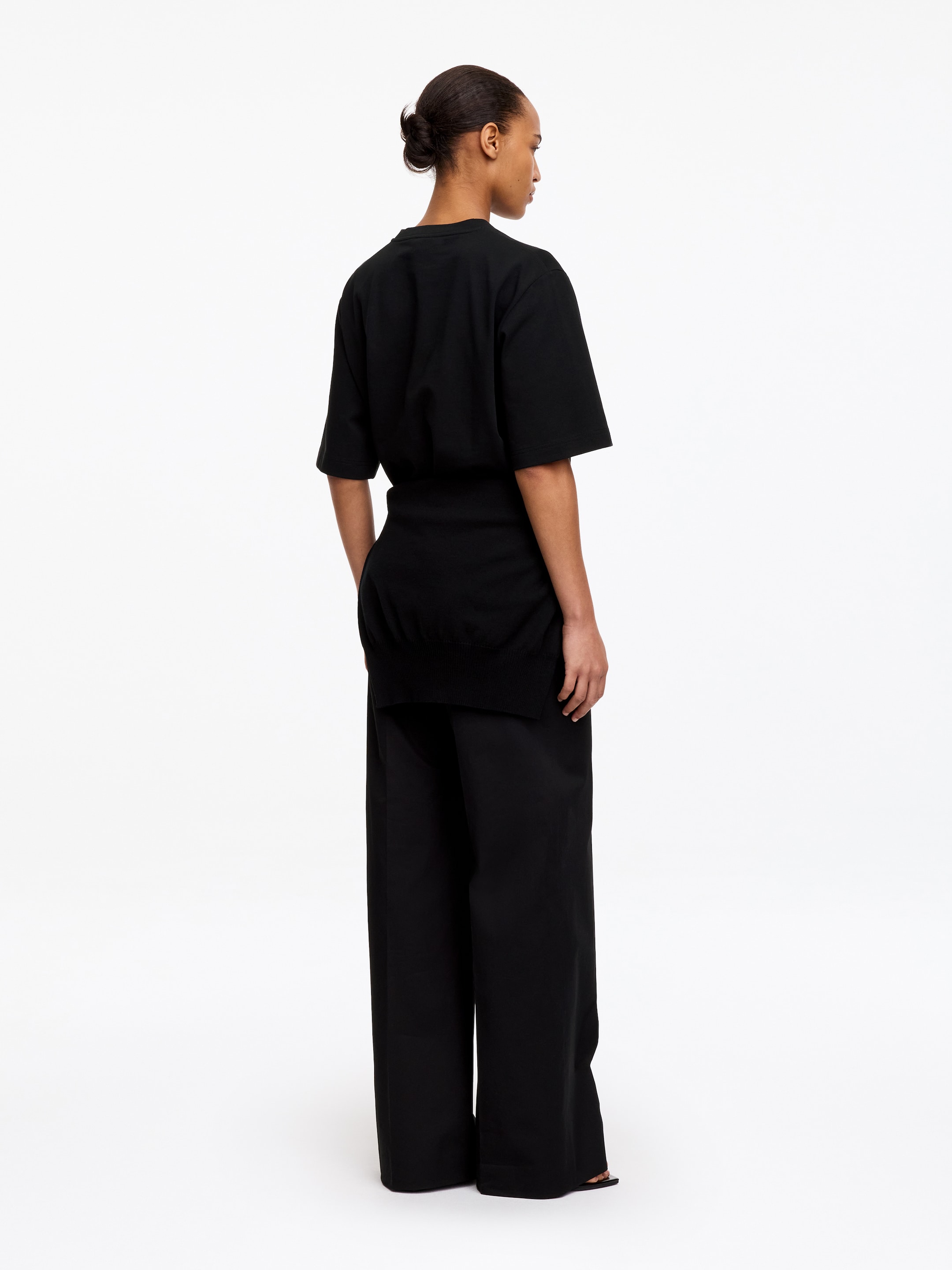 Camiseta Signature cuadrada - Negro - Corte relajado - Women - StillMedia/Lookbook - 15