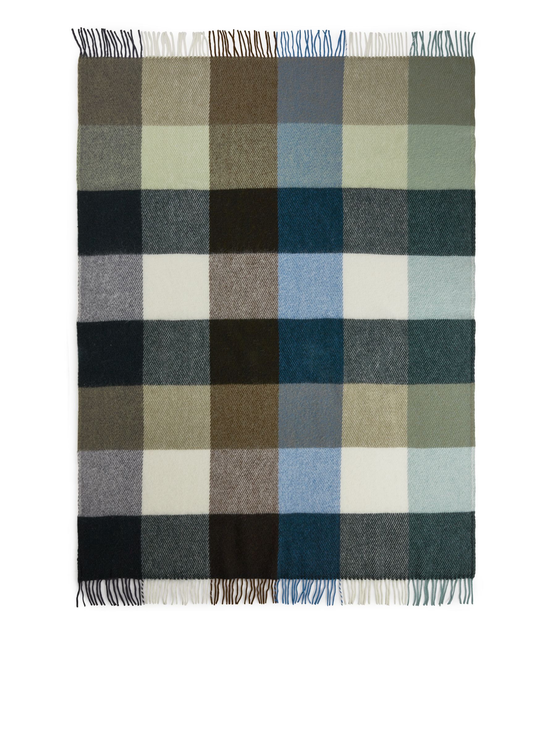 Klippan Wool Blanket - Brown/Checked - Homeware - StillMedia/DescriptiveStillLife - 2