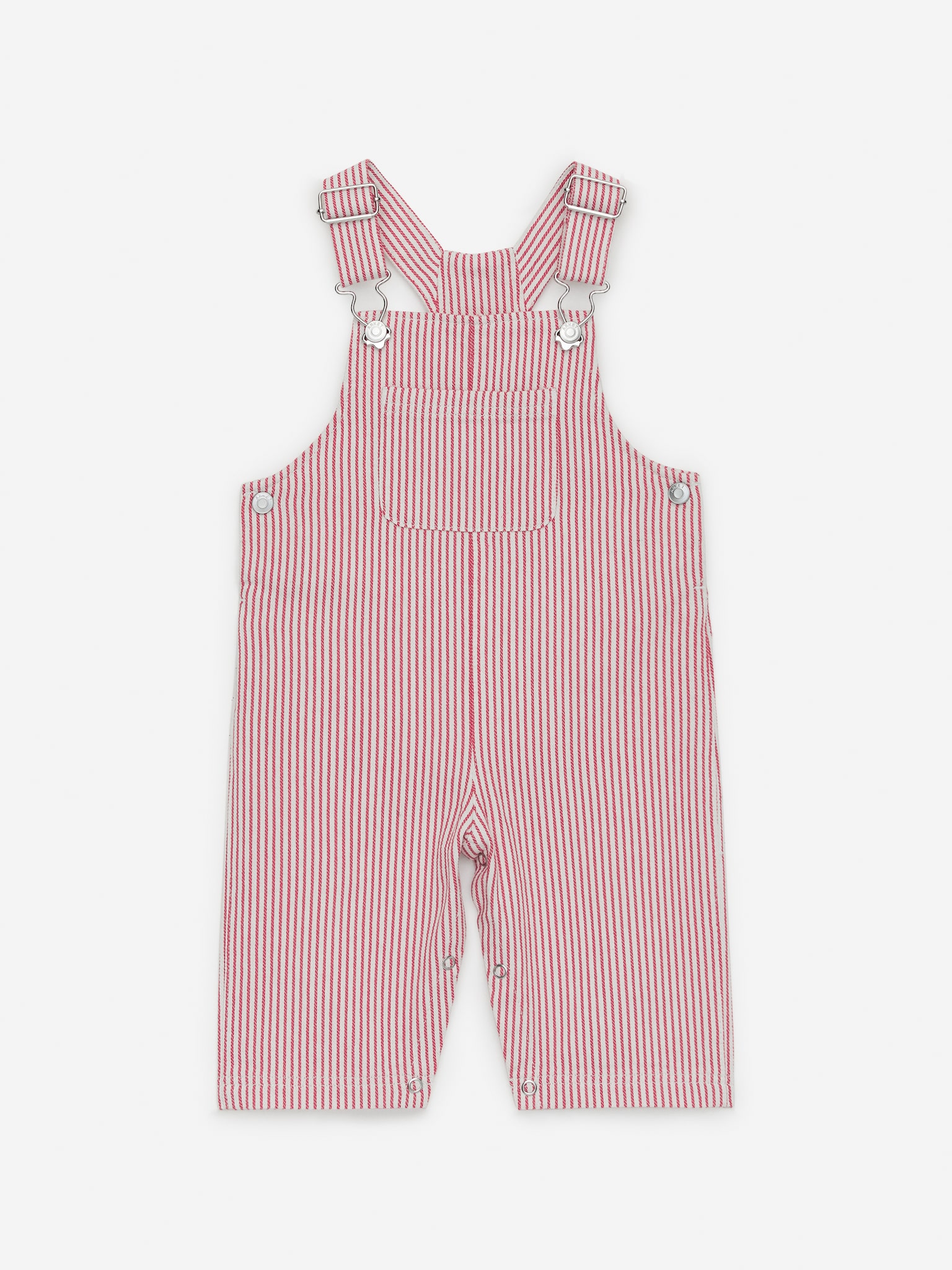 Hickory Dungaree - Red/White