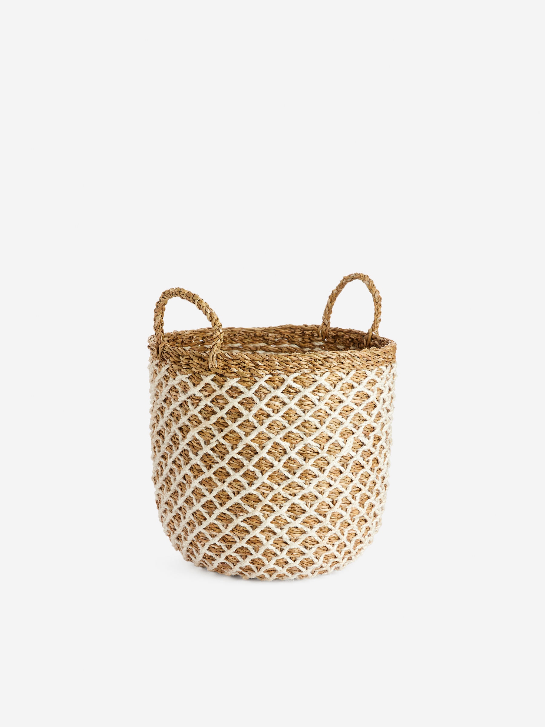 Medium Storage Basket - Beige/Off White - Homeware - StillMedia/DescriptiveStillLife - 2