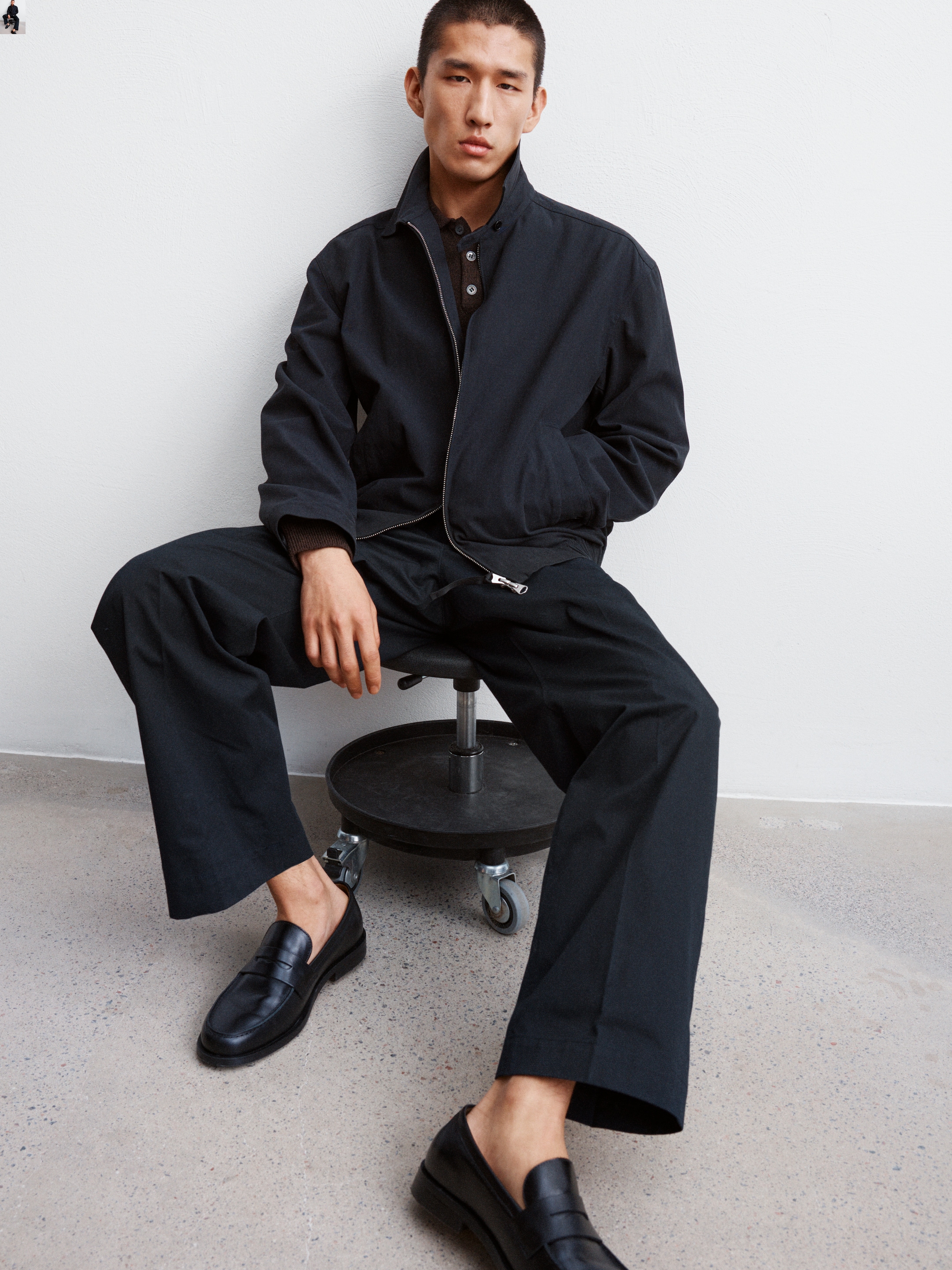 Leather Loafers - Black - Men - StillMedia/Environmental - 1