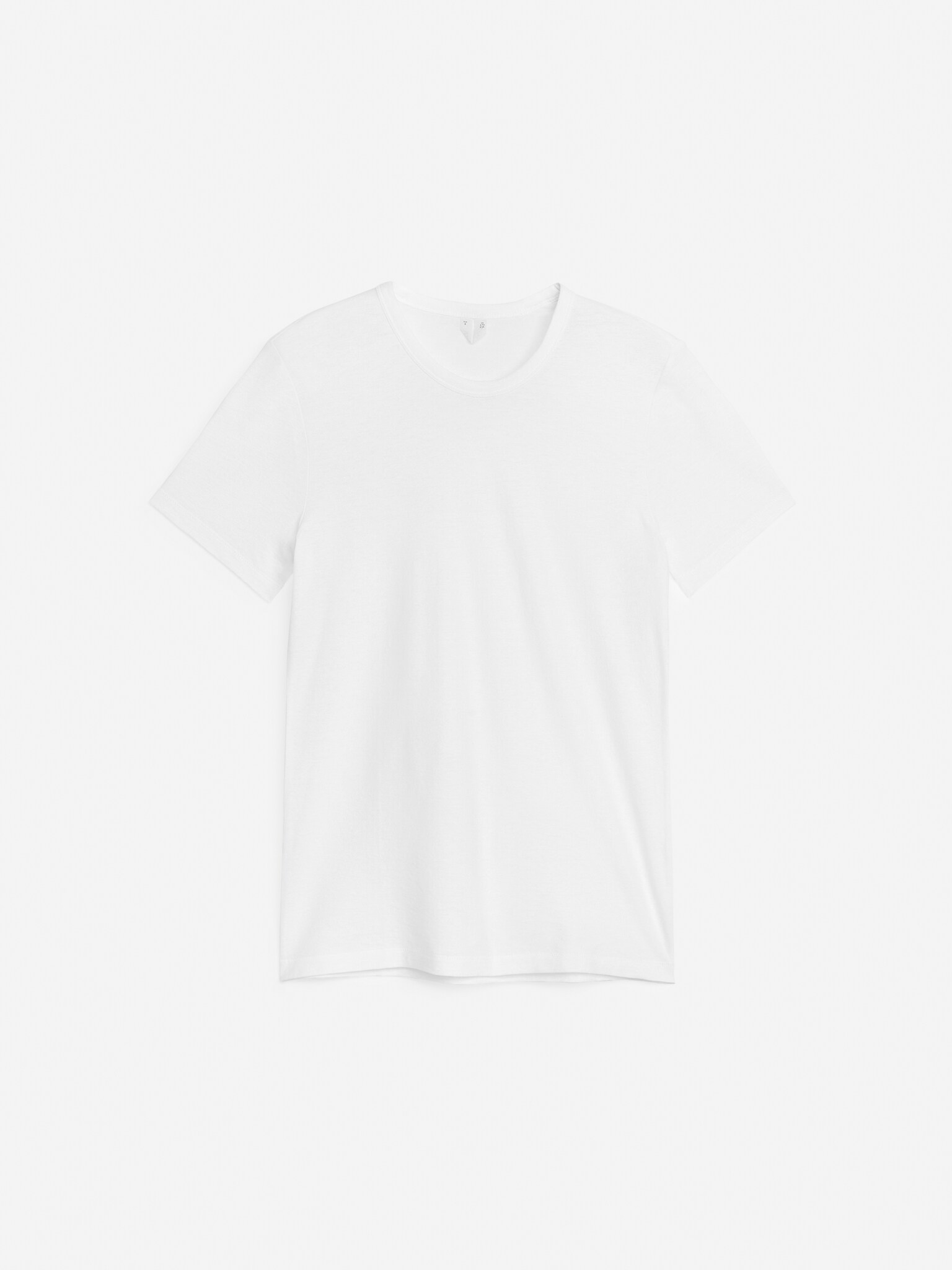 Ice Crêpe T-Shirt - White/Black