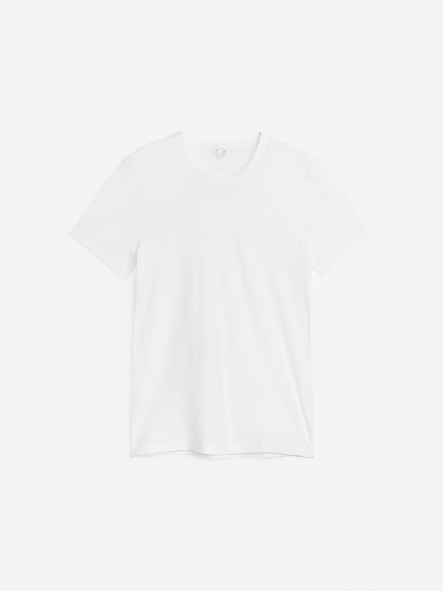 T-shirt en crêpe - Blanc/Noir - 2