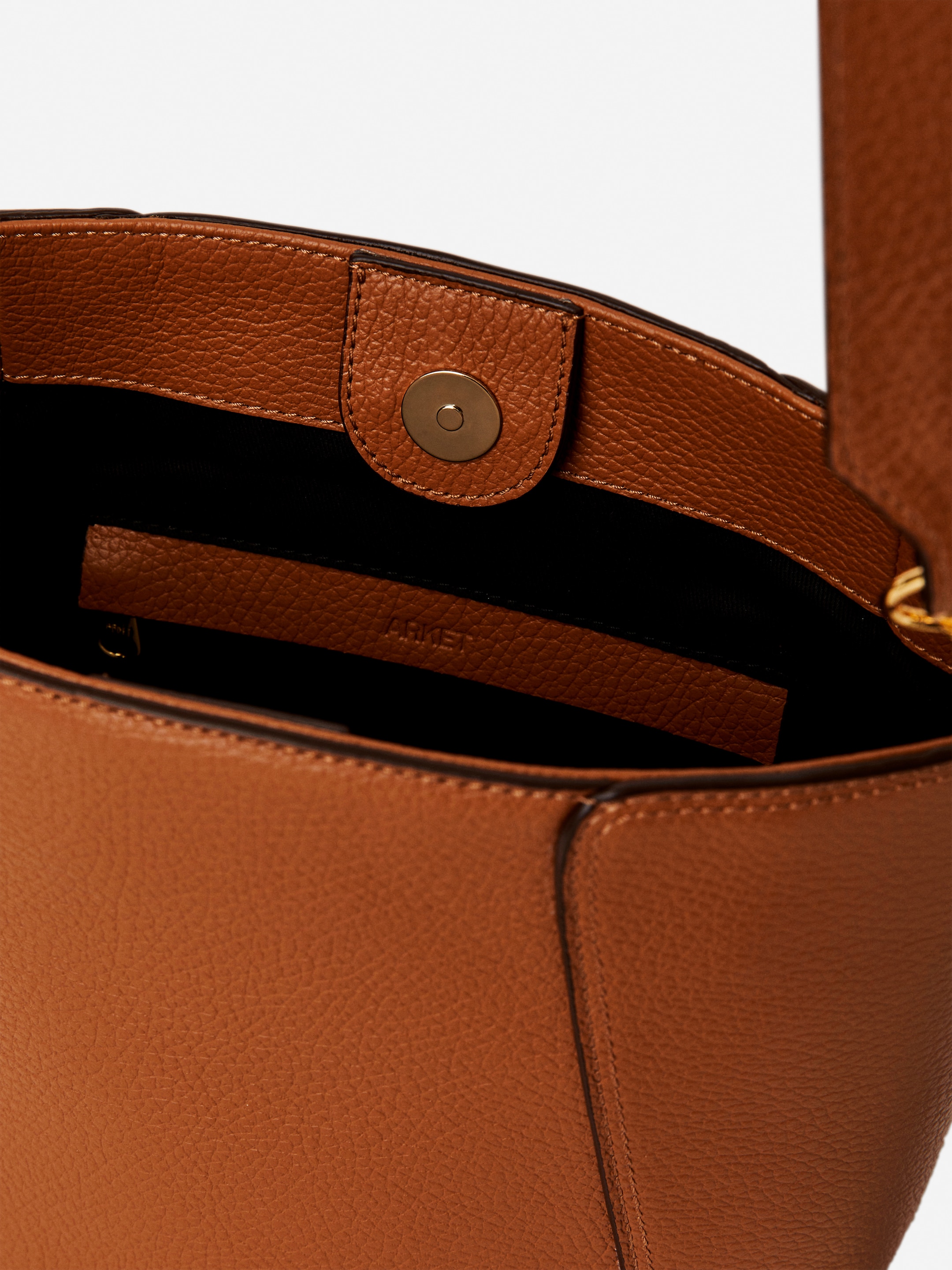 Größeres Bild ansehen: Mittelgroße Ledertasche - Braun - Ladies | H&M DE 4