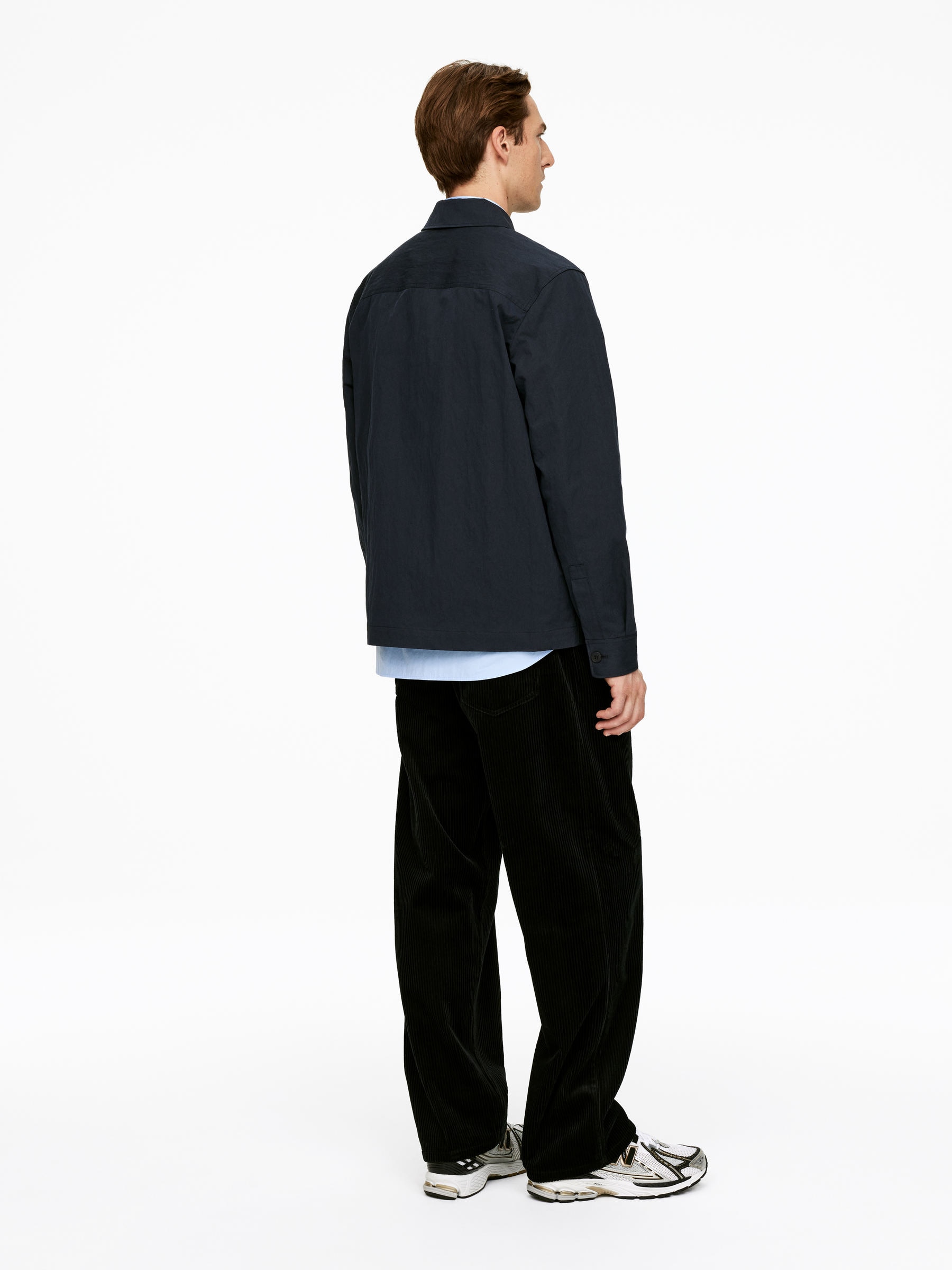 Zip Overshirt - Dark Blue - Regular fit - Men - StillMedia/Lookbook - 3
