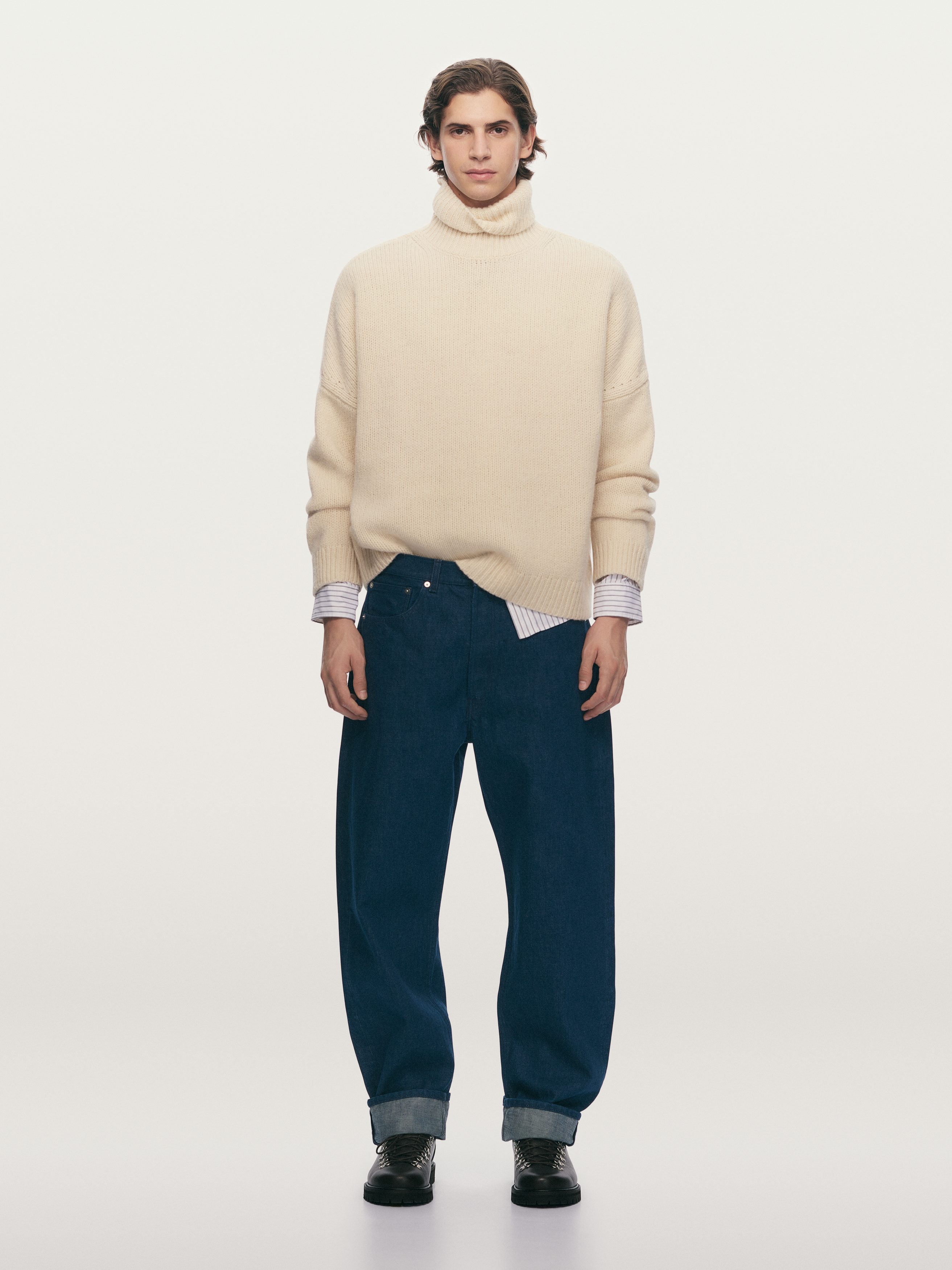 Bottes de randonnée en cuir - Noir - Homme - StillMedia/Lookbook - 1