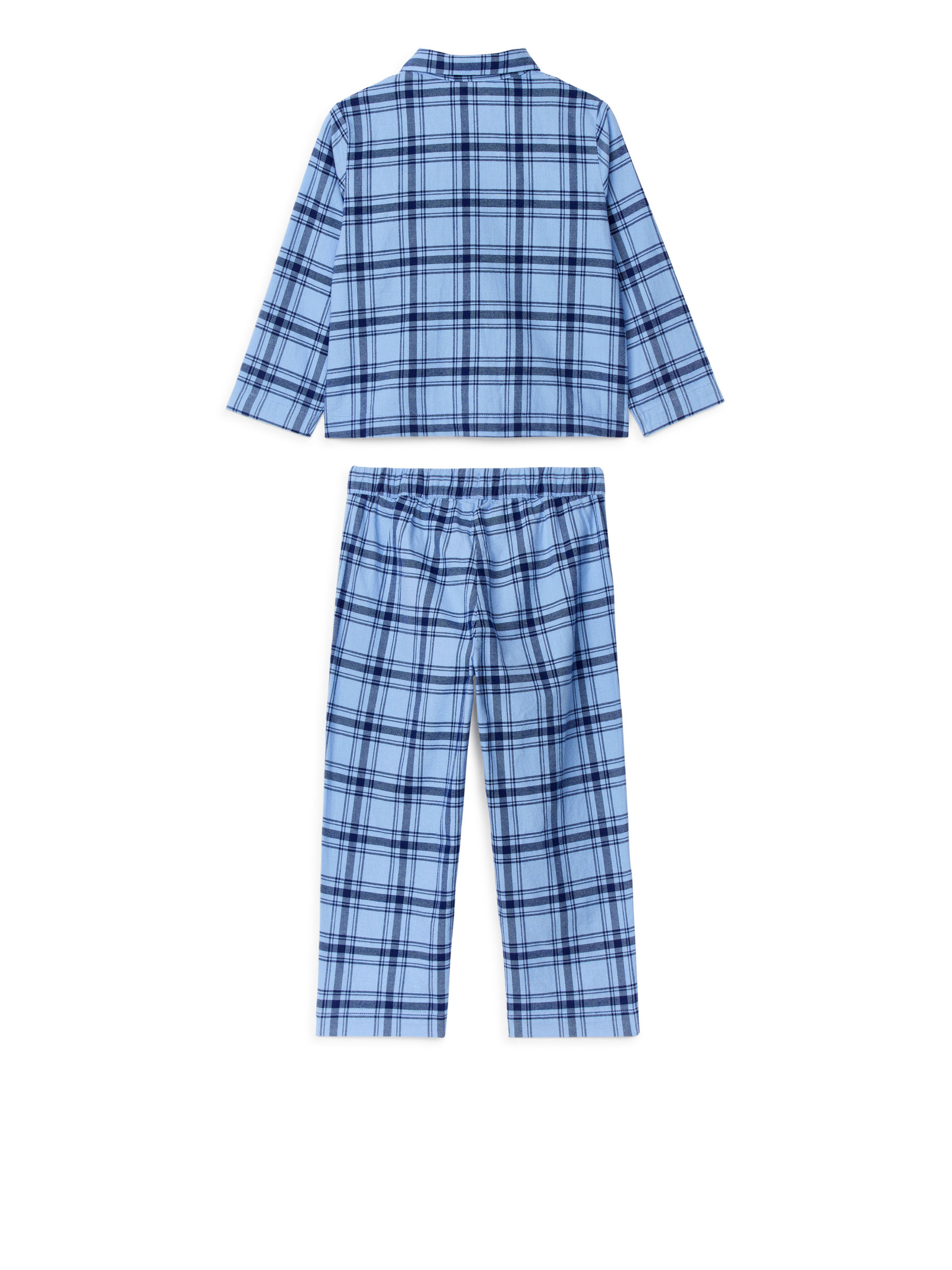 Flanellpyjama - Blau - Kinder - StillMedia/DescriptiveStillLife - 3