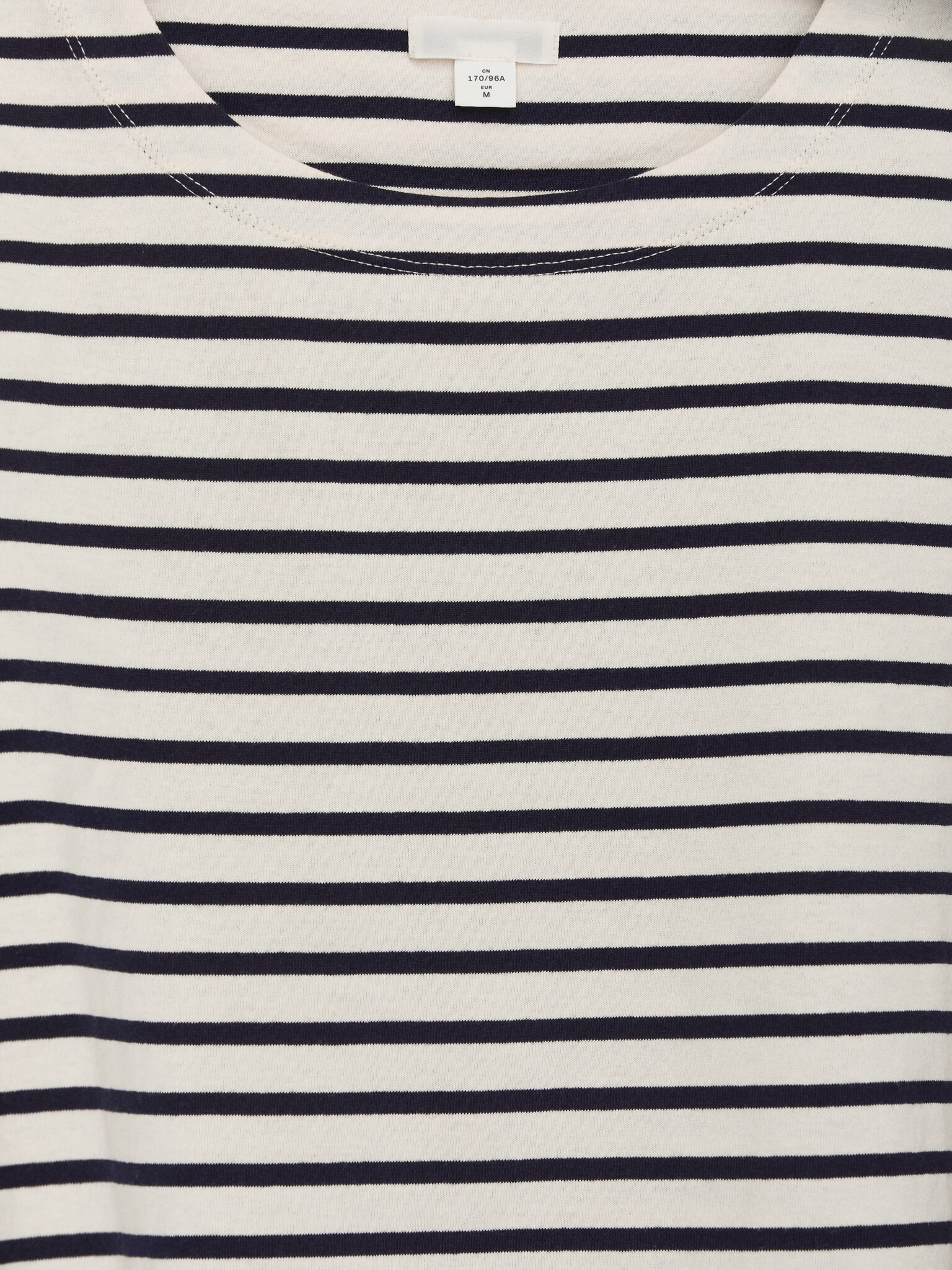Long-Sleeve T-Shirt - Dark Blue/Off White - 6