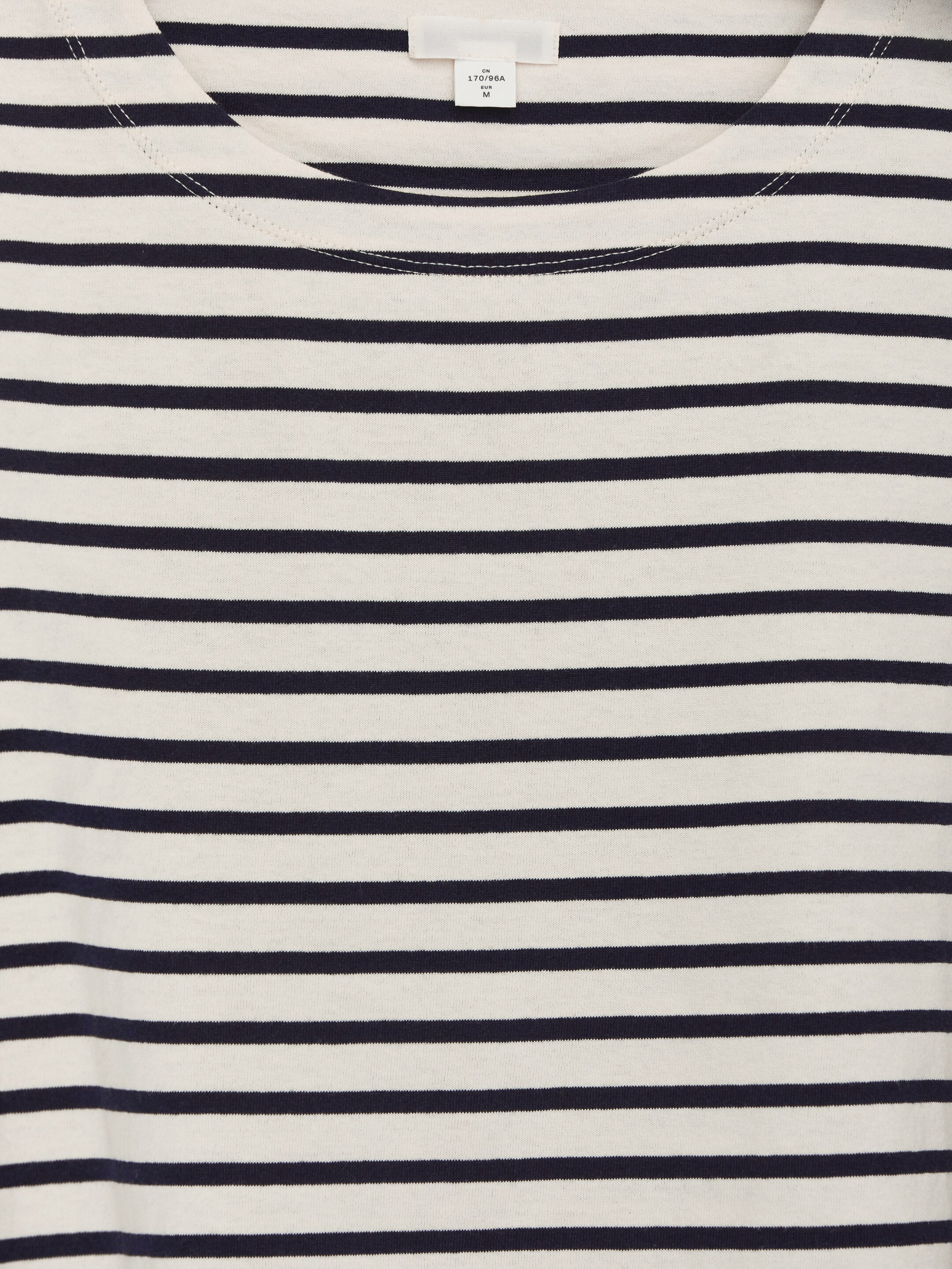 Se større billede: Langærmet T-shirt - Mørkeblå/råhvid - DAME | H&M DK 6