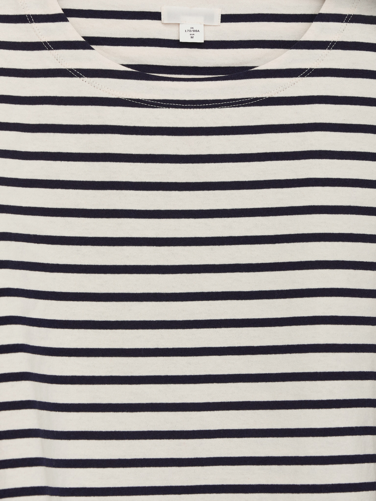 Long-Sleeve T-Shirt - Dark Blue/Off White - 5