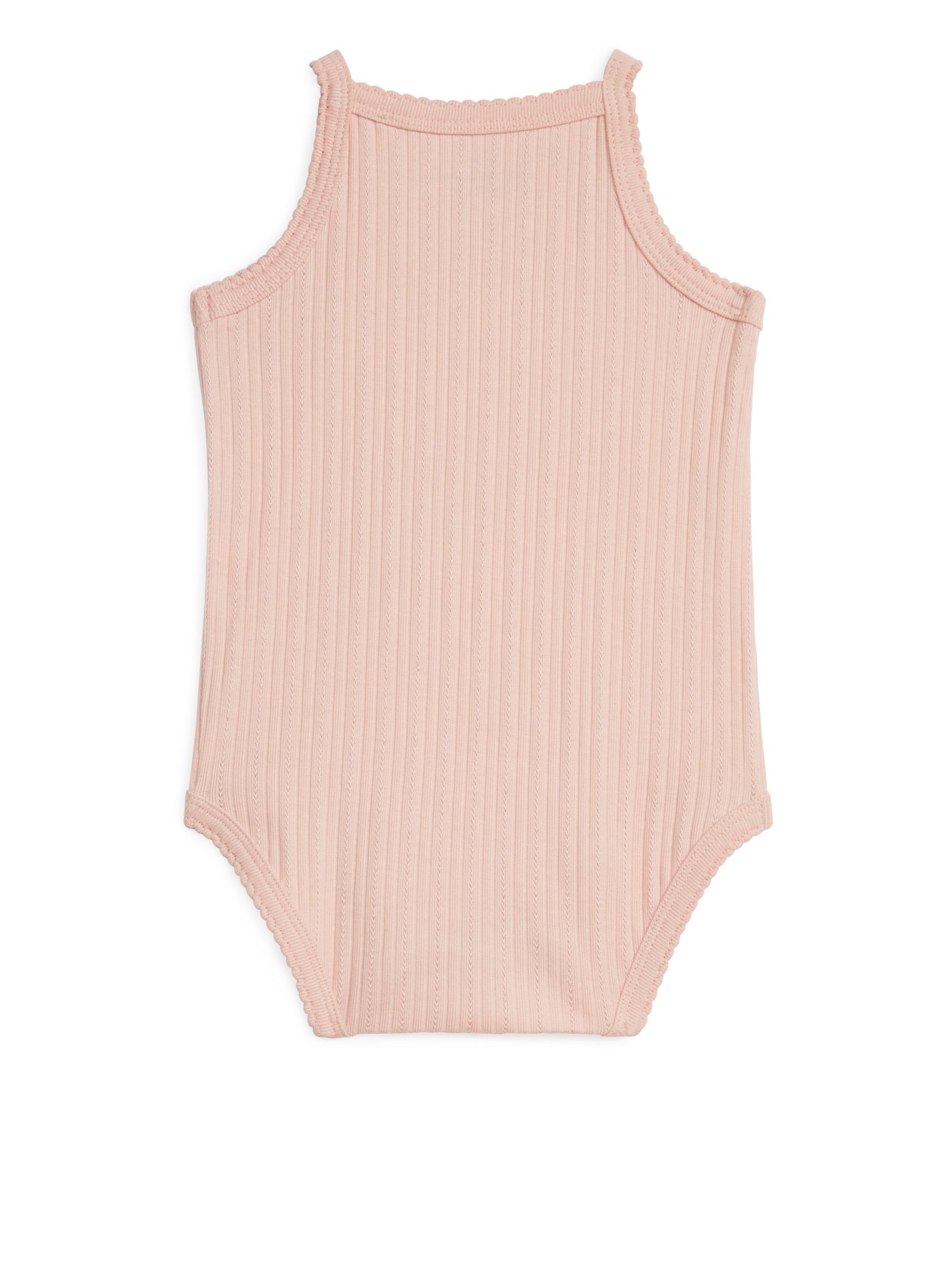 Body de pointelle sin mangas - Beige - Children - StillMedia/DescriptiveStillLife - 1