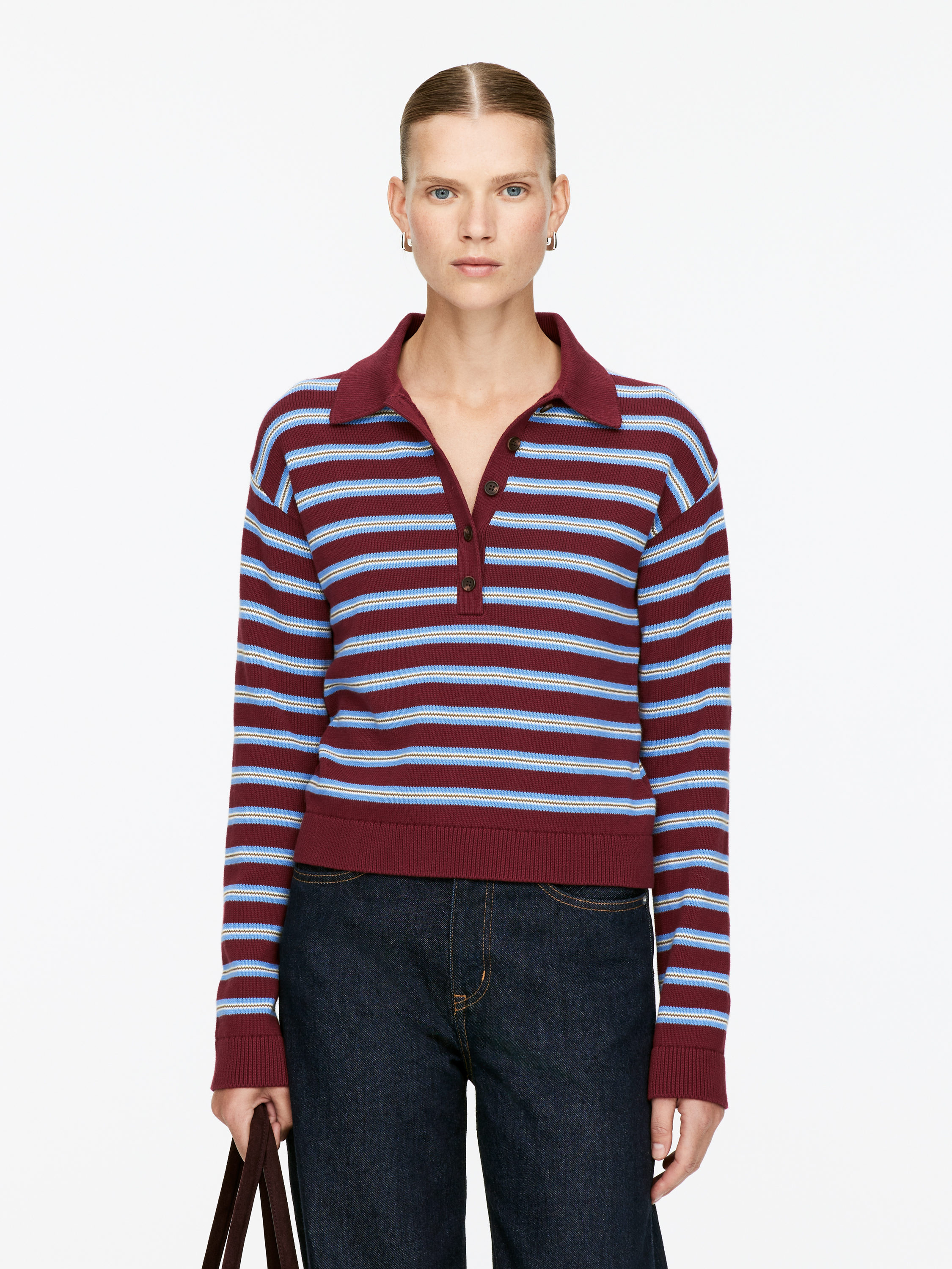 Knitted Polo Shirt