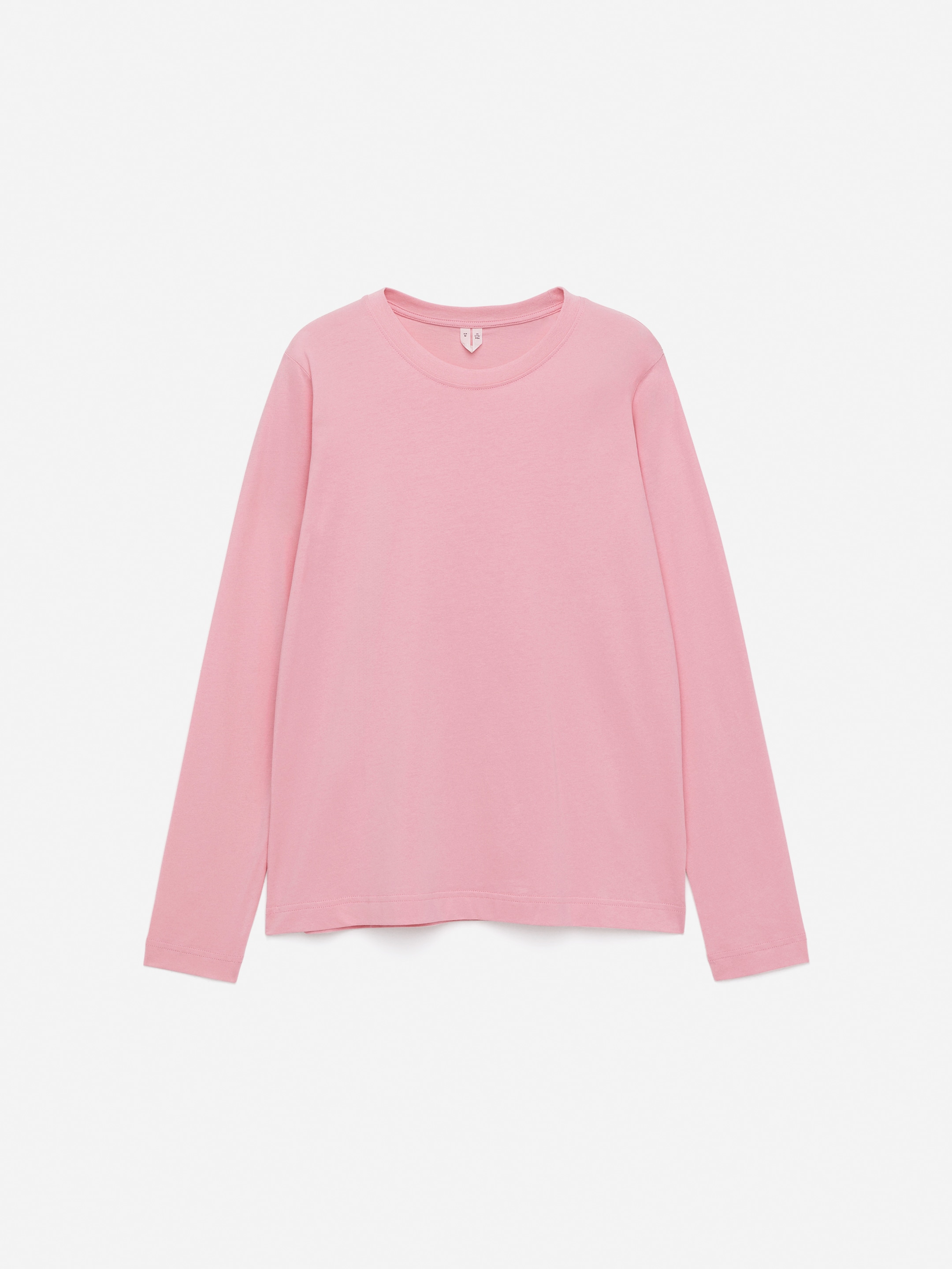Signature Long-Sleeve T-Shirt-Pink-16389