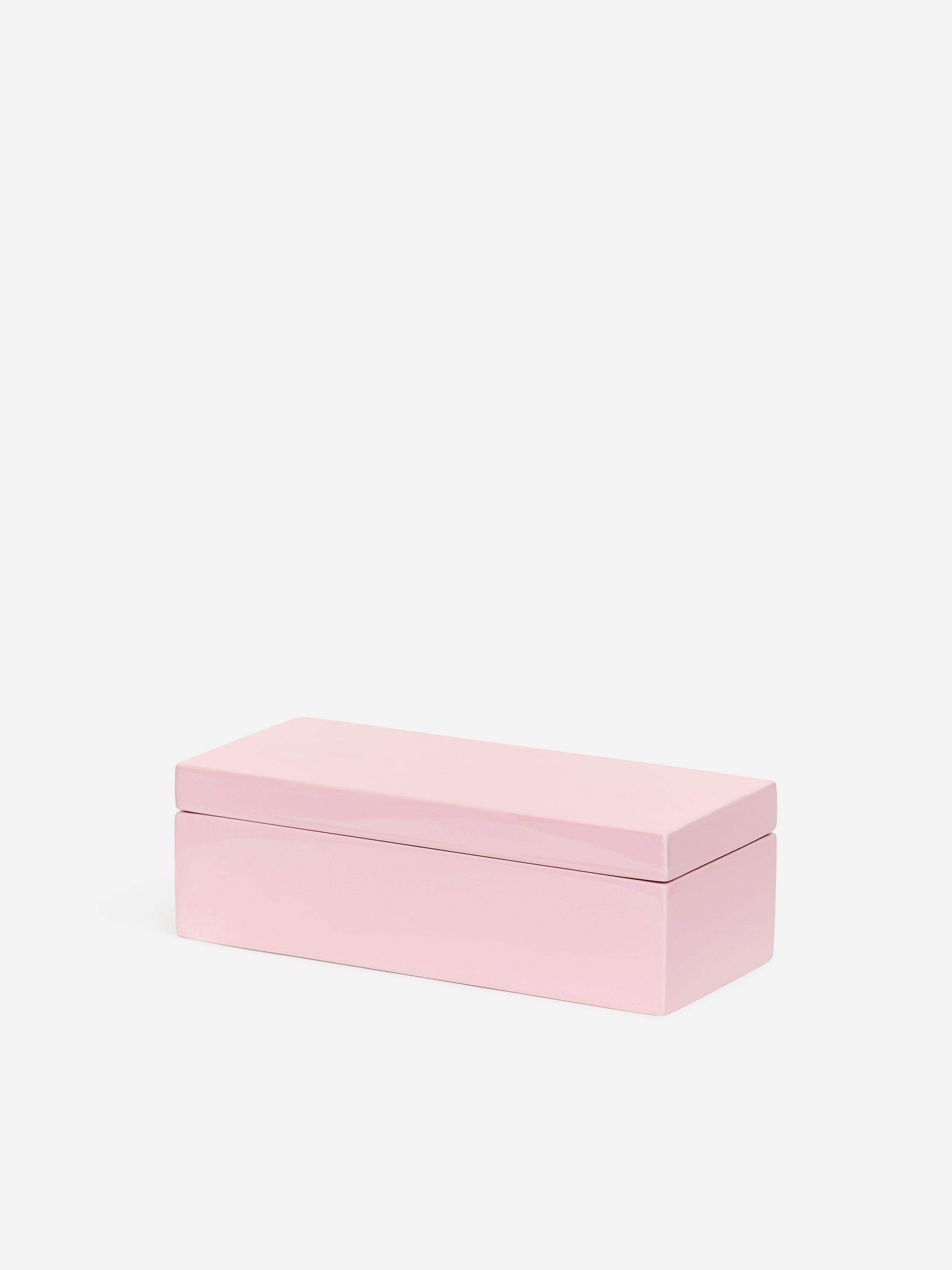 Lacquered Box 7 x 17 cm-#EEC2BC-18018