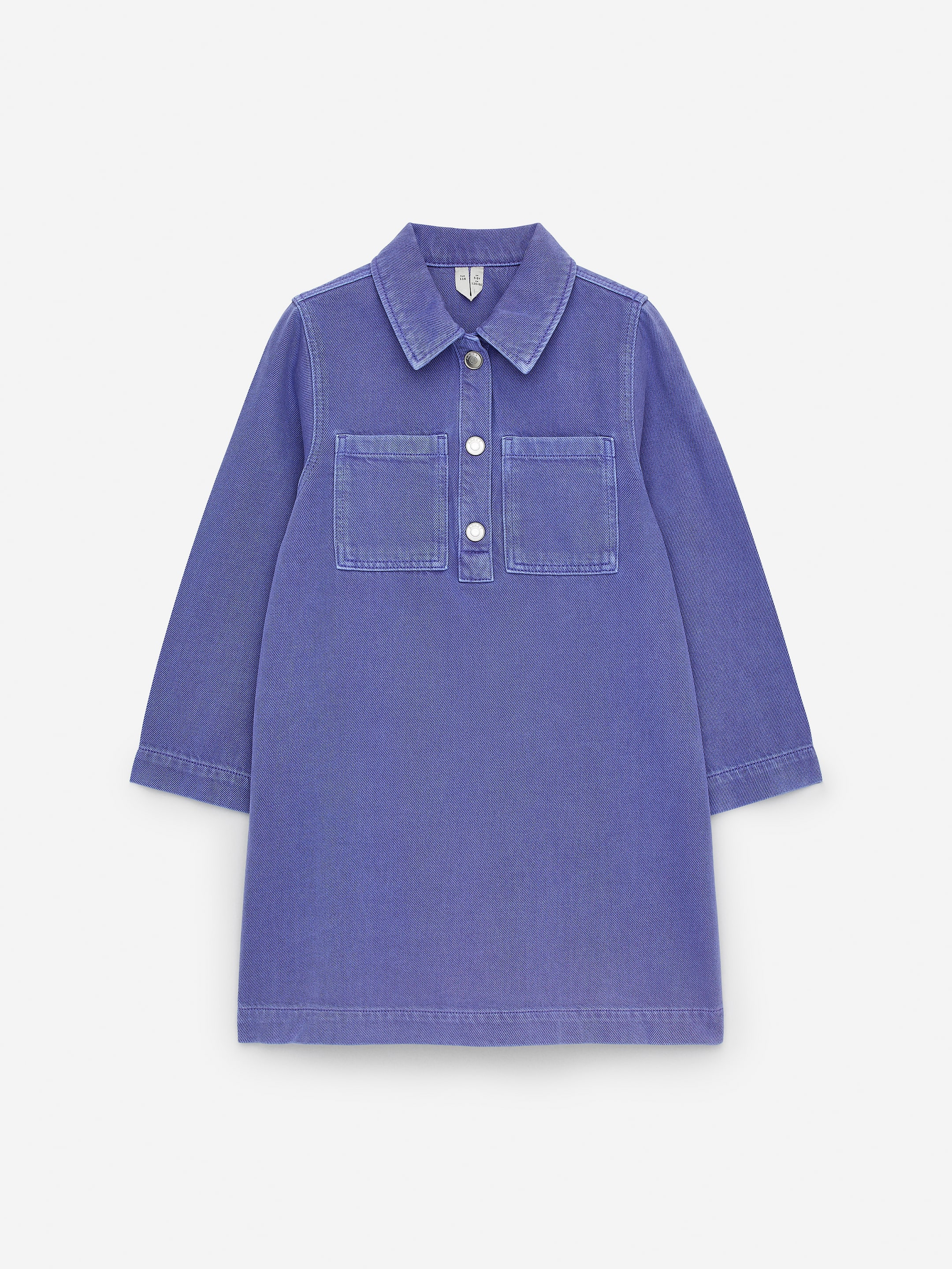 Skjortklänning i denim - Lila - Oversized - Children - StillMedia/DescriptiveStillLife - 2