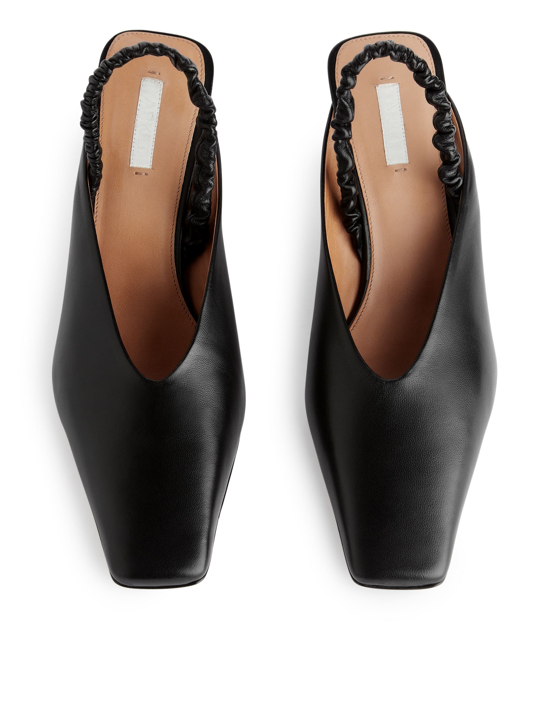 Slingback-Lederpumps - Schwarz - Damen - StillMedia/DescriptiveStillLife - 5