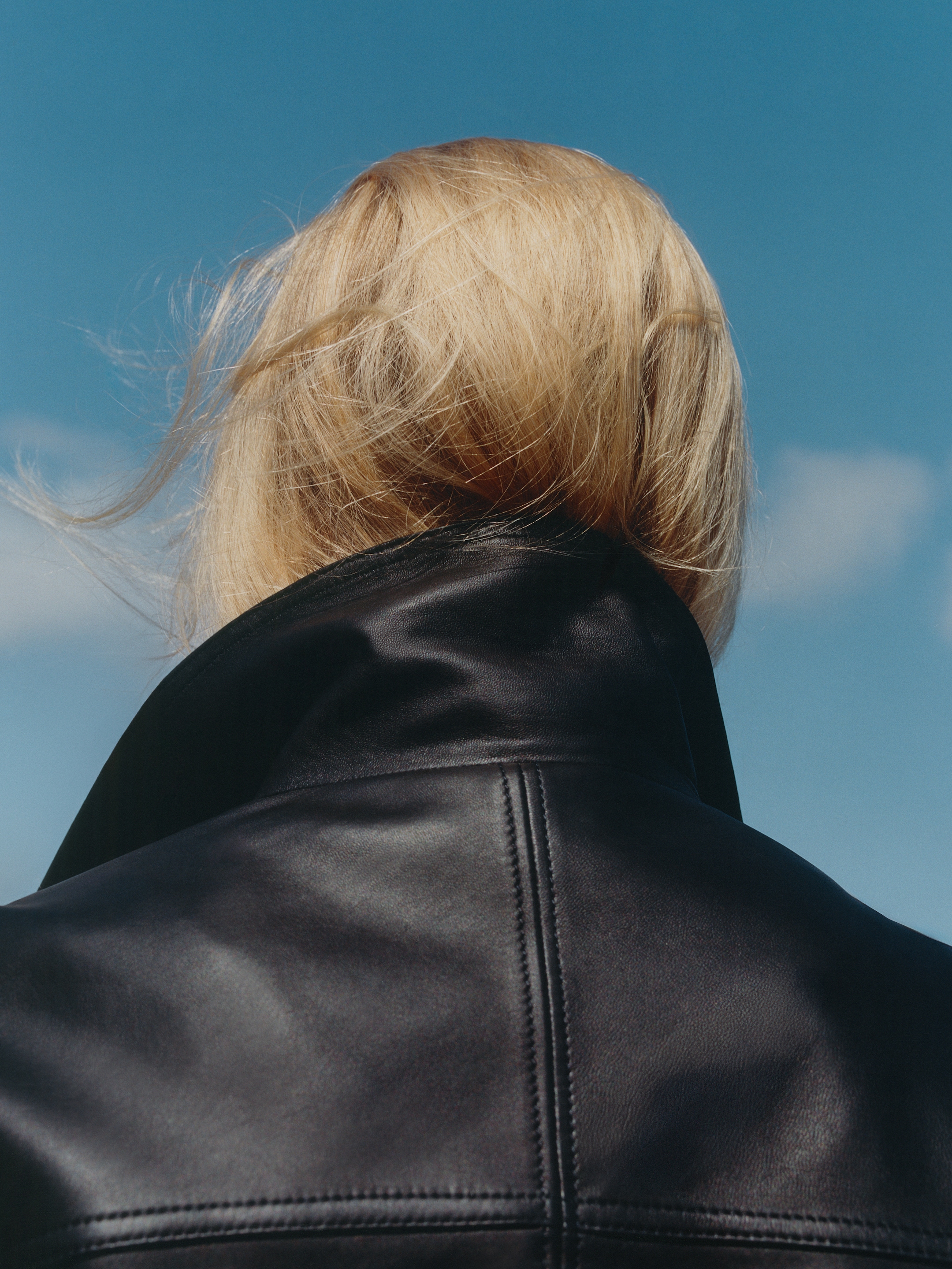 Veste en cuir décontractée - Noir - Relaxed fit - women - StillMedia/Environmental - 1