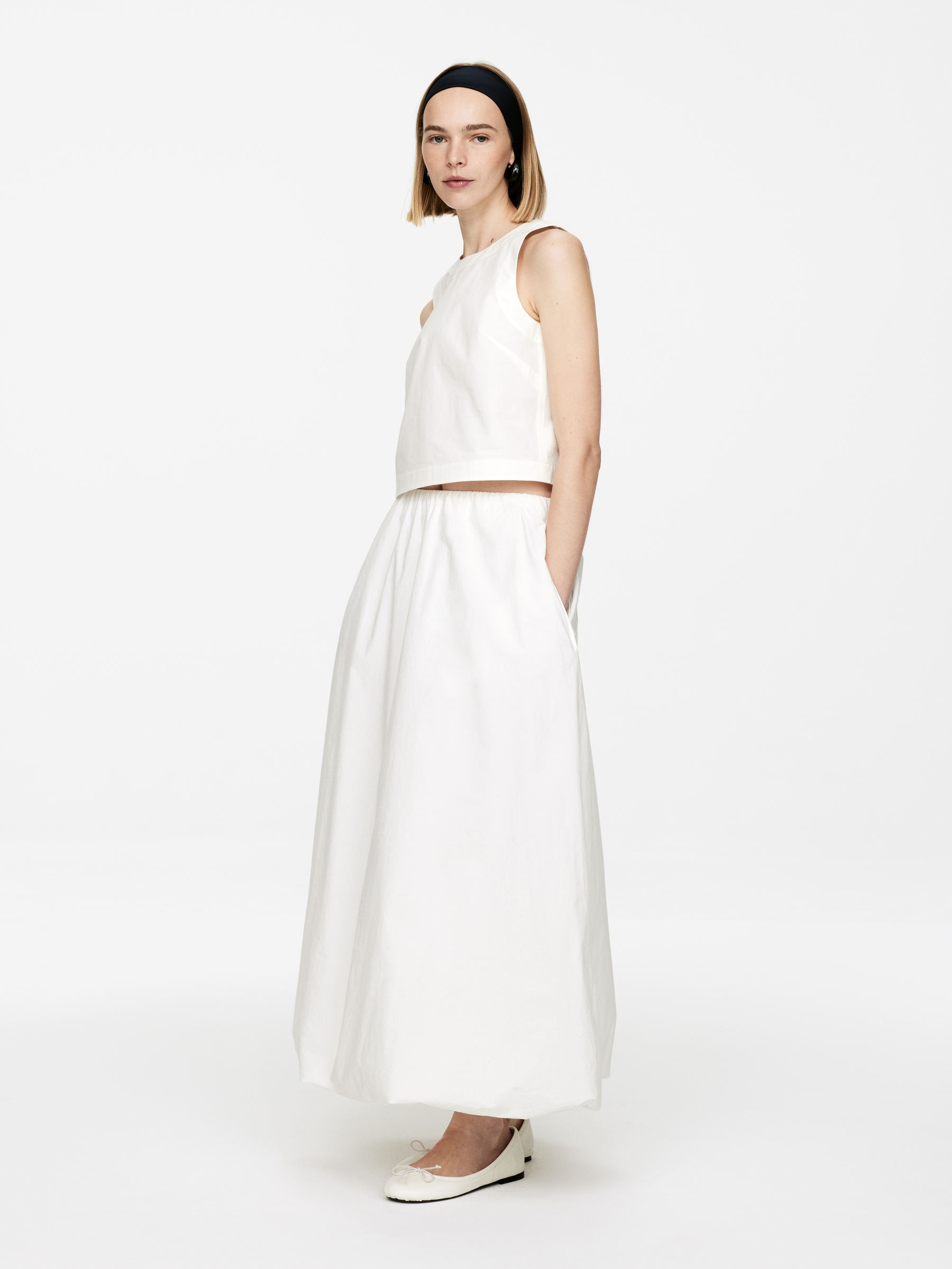 Sleeveless Top - White - Regular fit - Women - StillMedia/Lookbook - 6