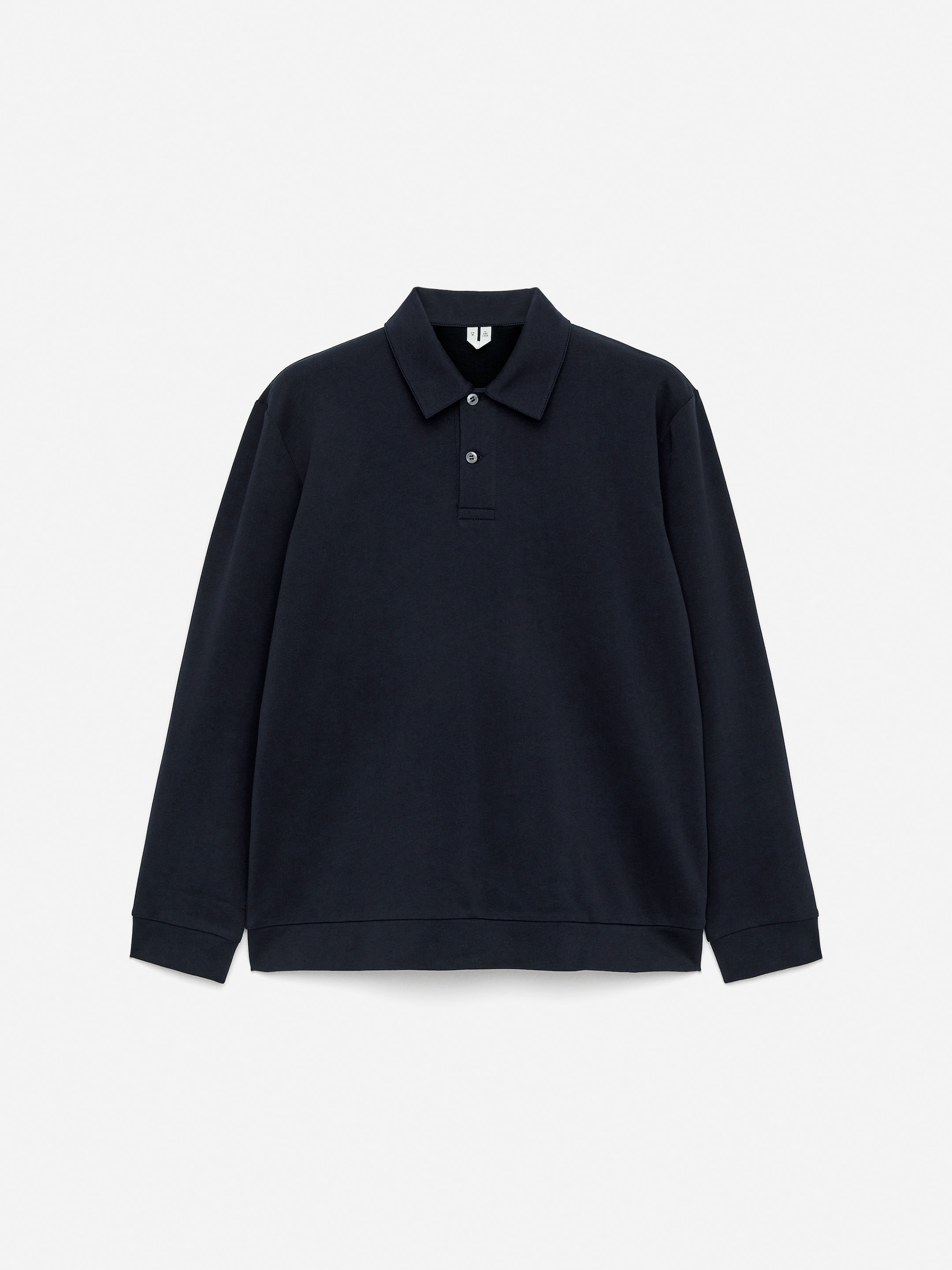 Cotton Lyocell Polo Shirt - Dark Blue - Regular fit - Men - StillMedia/DescriptiveStillLife - 1