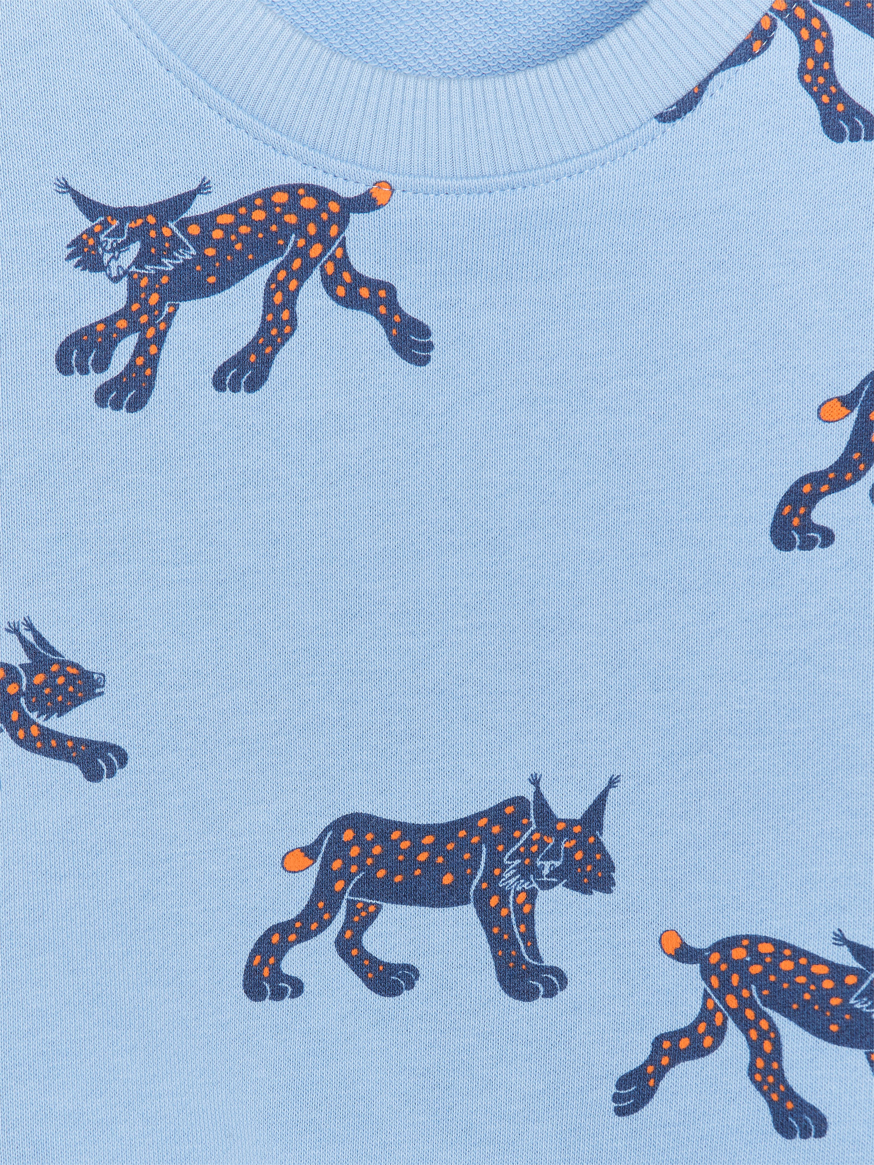 Sweatshirt aus Baumwolle - Hellblau/Luchs - Loose Fit - Kinder - StillMedia/DescriptiveDetail - 3