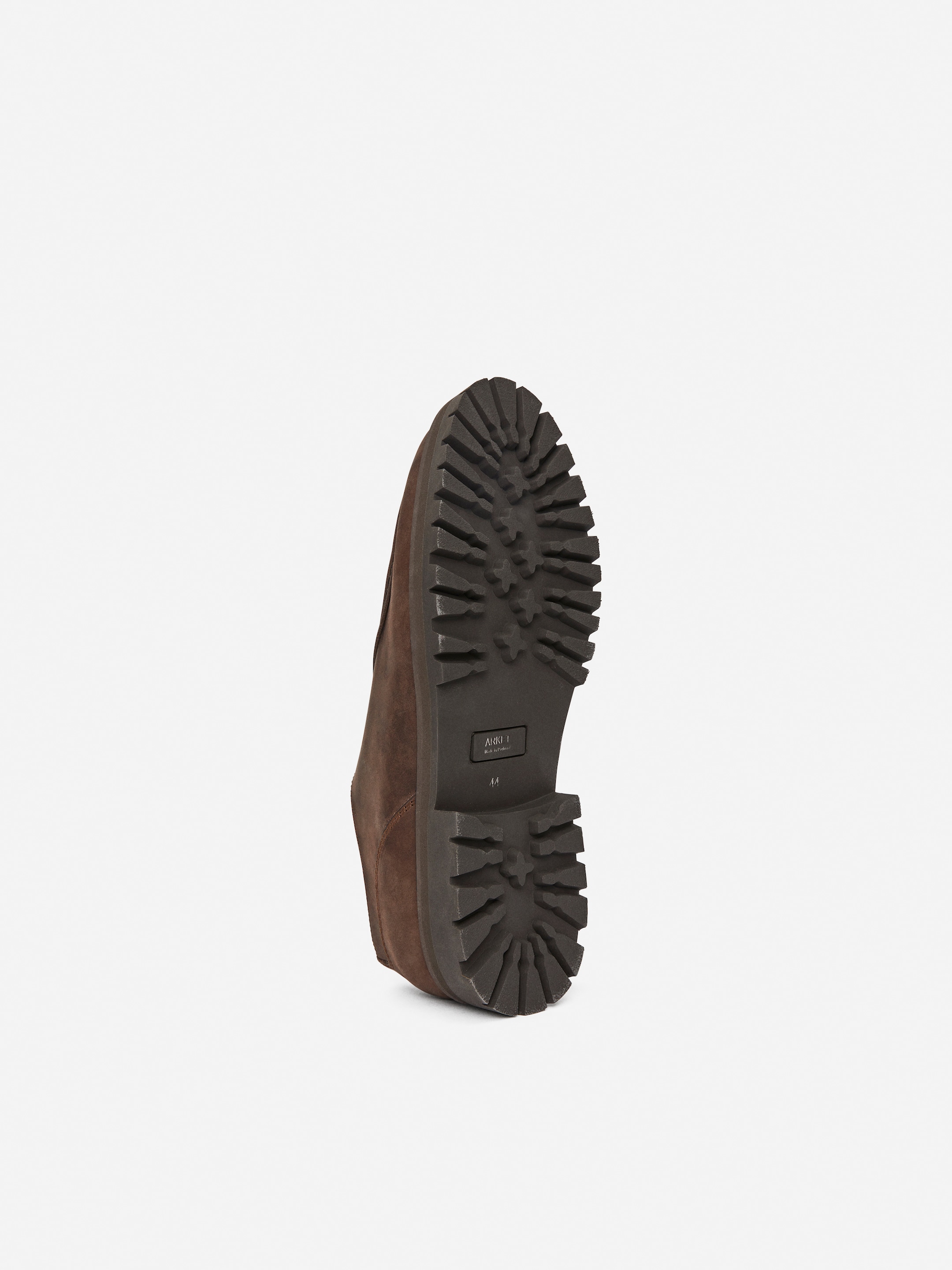 Chaussures en cuir moc toe - Marron foncé - Homme - StillMedia/DescriptiveStillLife - 5