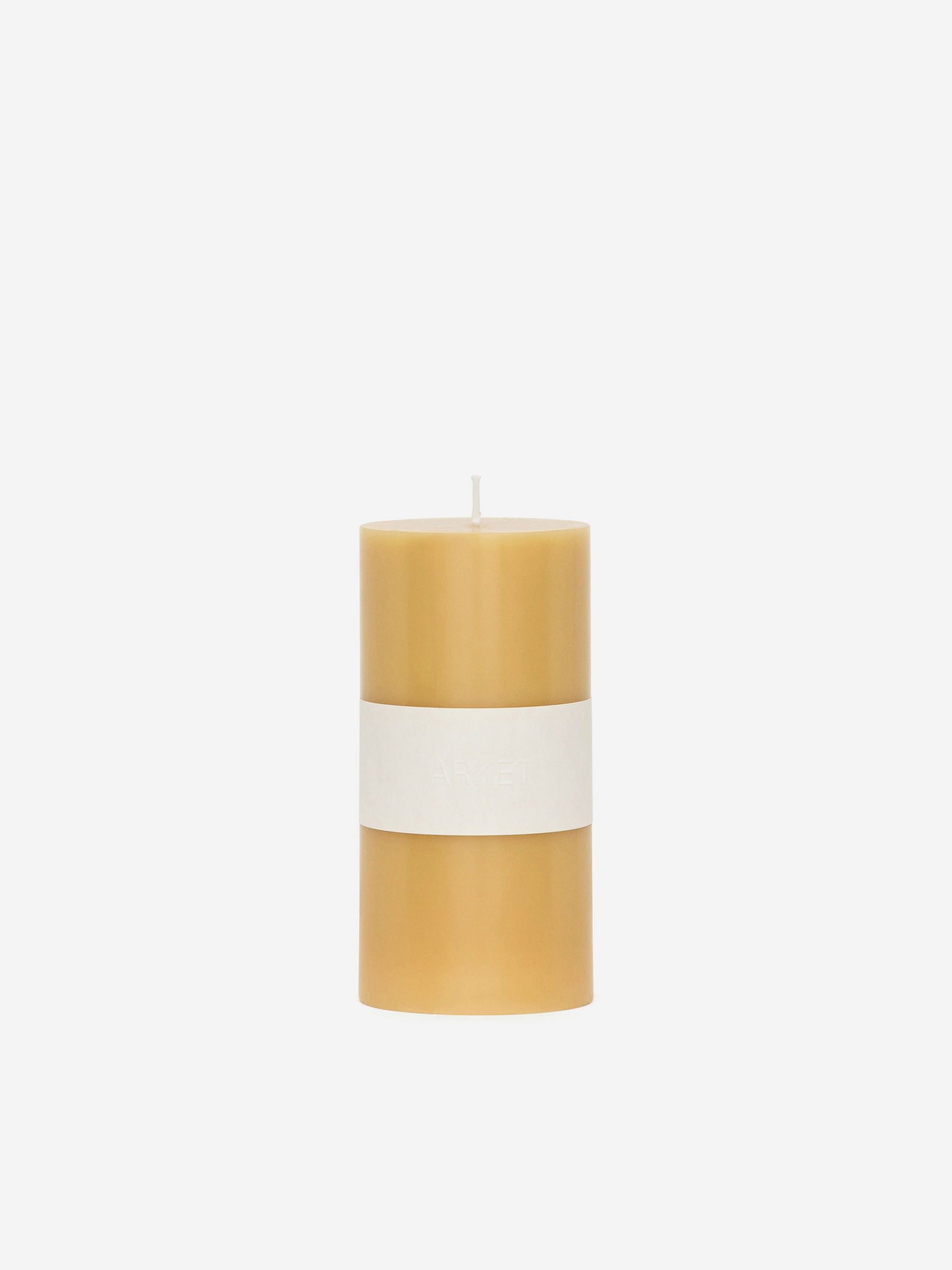 Pillar Candle 15 cm-#D8CCA3-17046