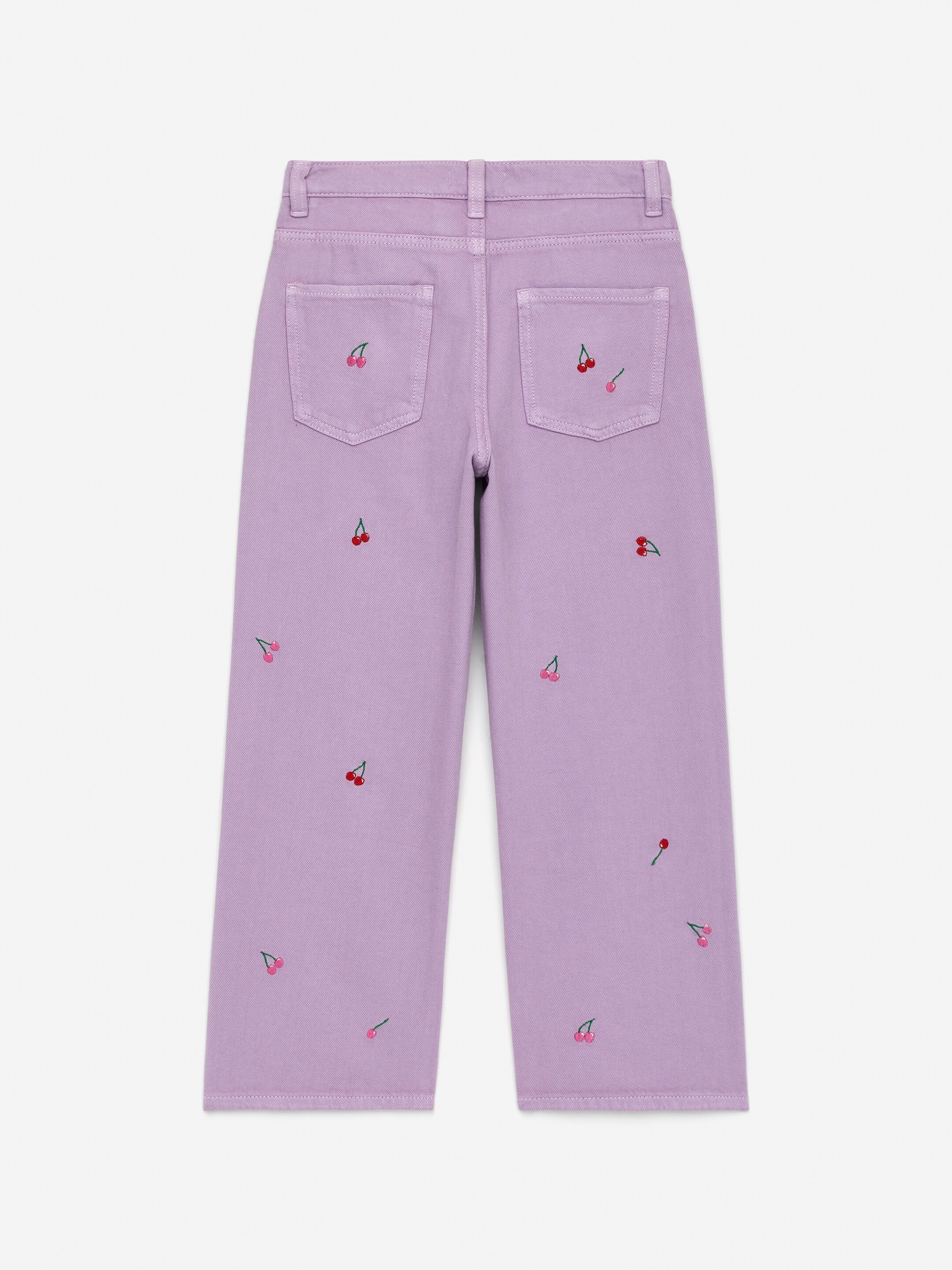 Größeres Bild ansehen: Bestickte Jeans - Flieder/Kirschen - Kids | H&M DE 2