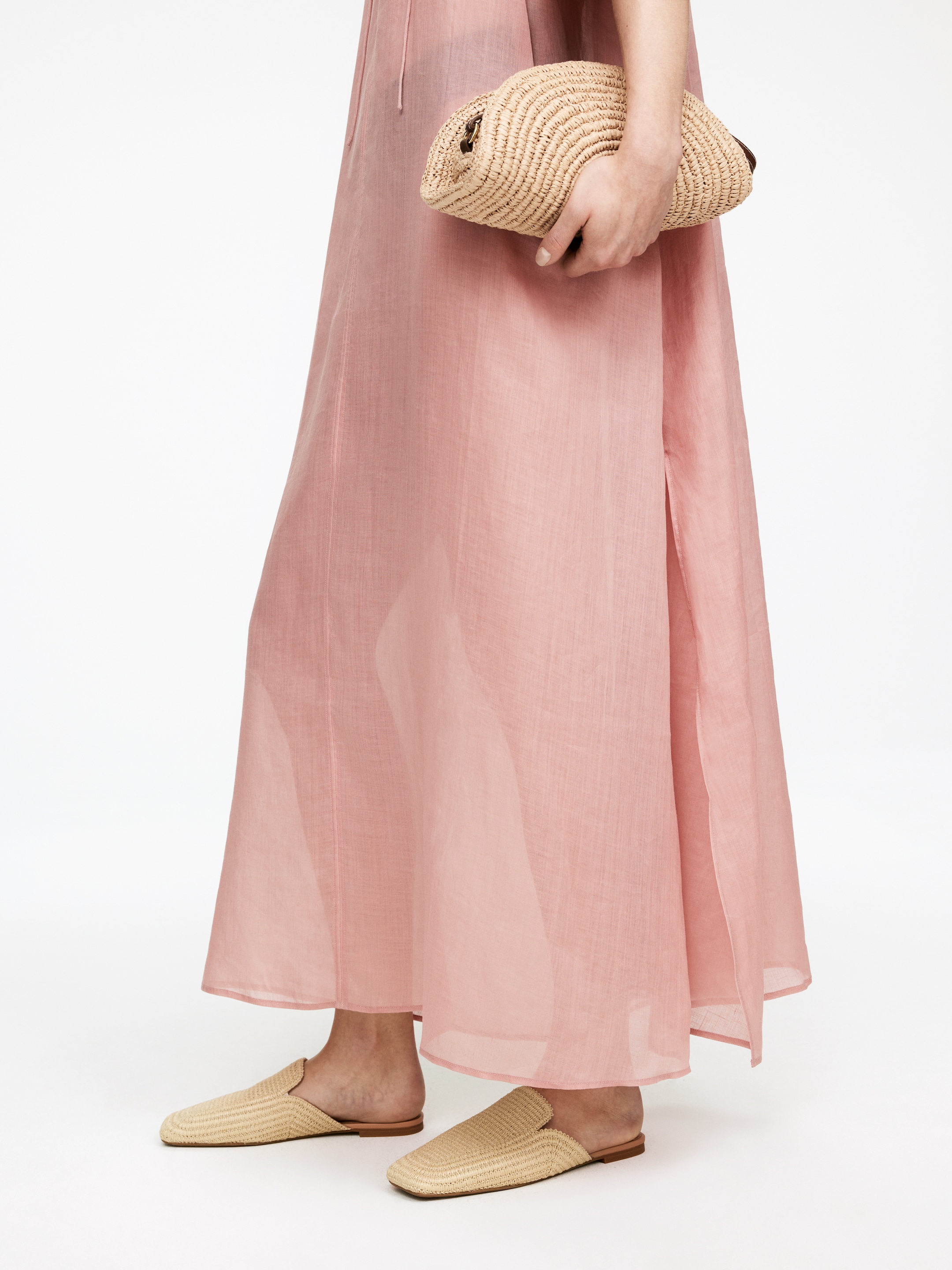 Visualizza immagine più grande: Mules basse in paglia - Beige chiaro - DONNA | H&M IT 2