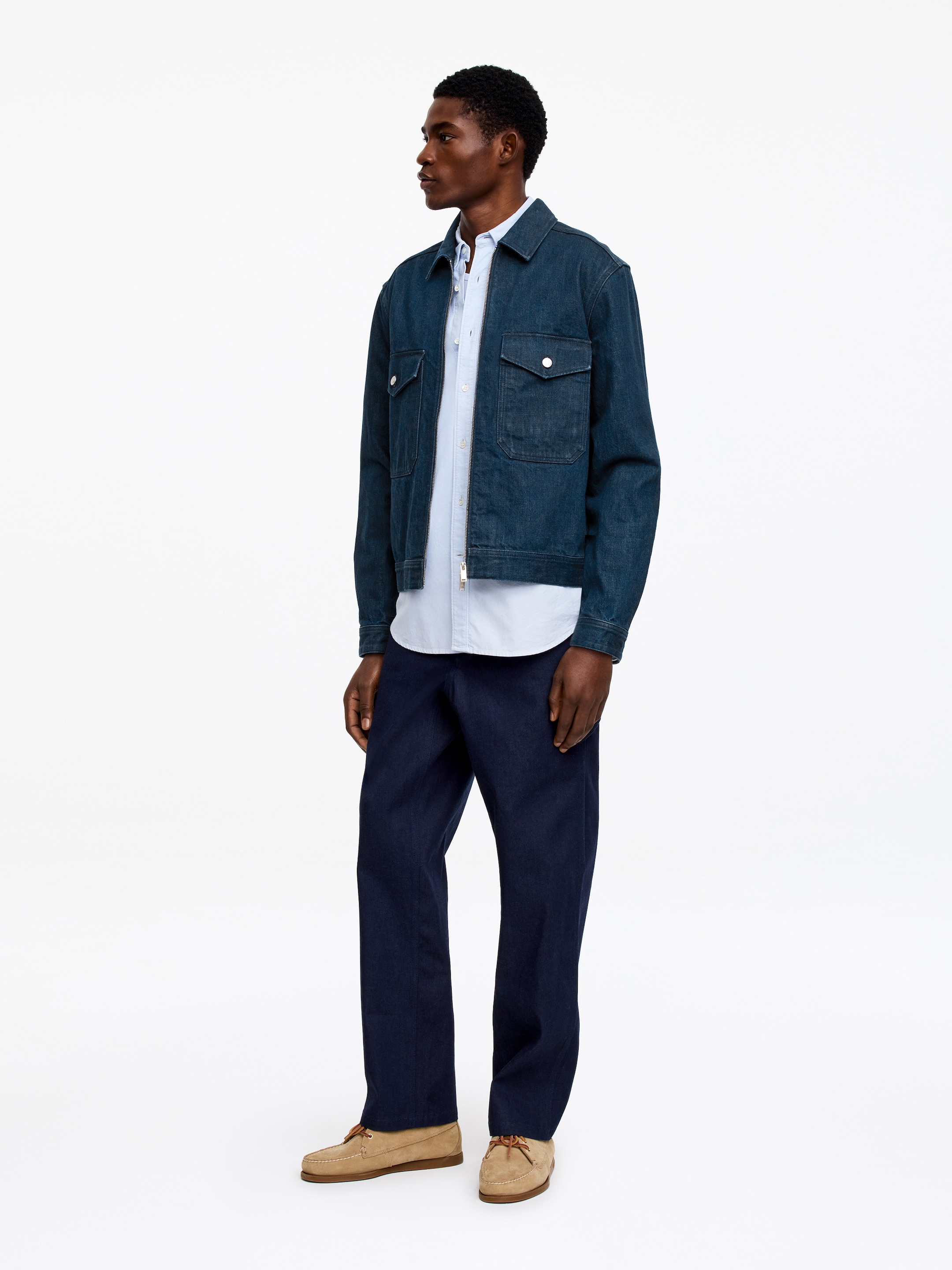 Sobrecamisa denim - Azul - Corte estándar - Men - StillMedia/Lookbook - 2