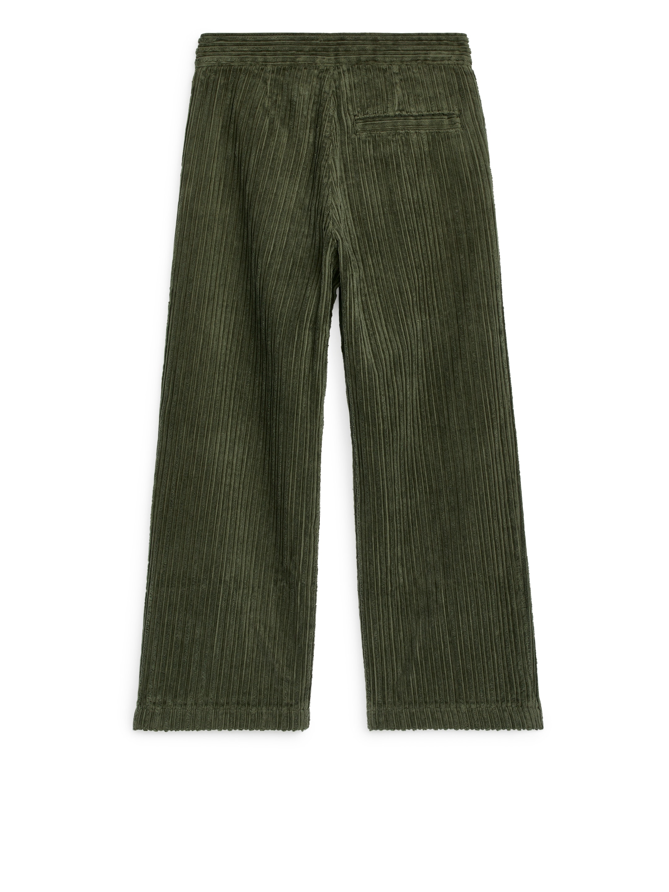 Zobacz większy obraz: Szerokie sztruksowe spodnie - Zielony khaki - Dziecko | H&M PL 2